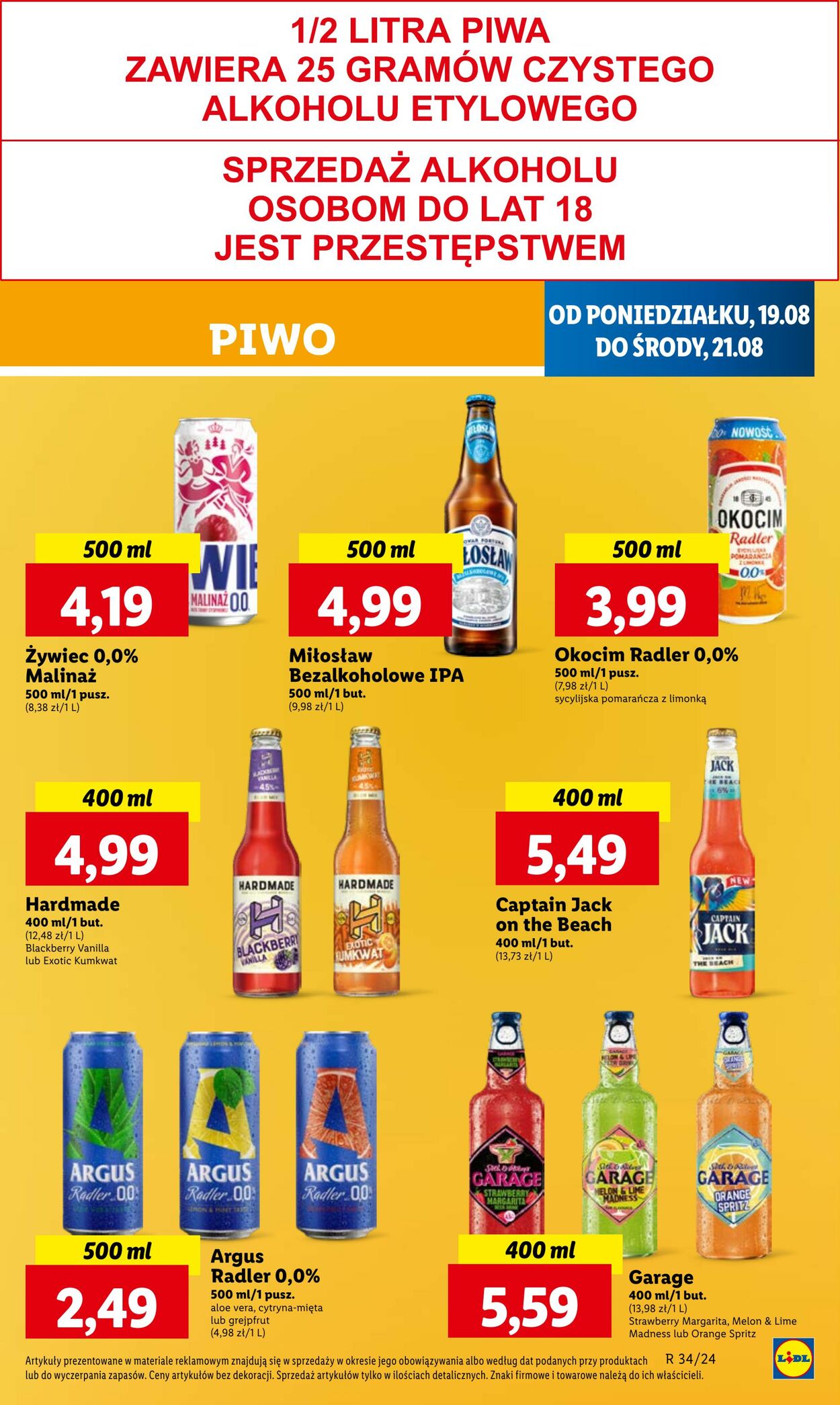 Gazetka Lidl 19.08.2024 - 21.08.2024