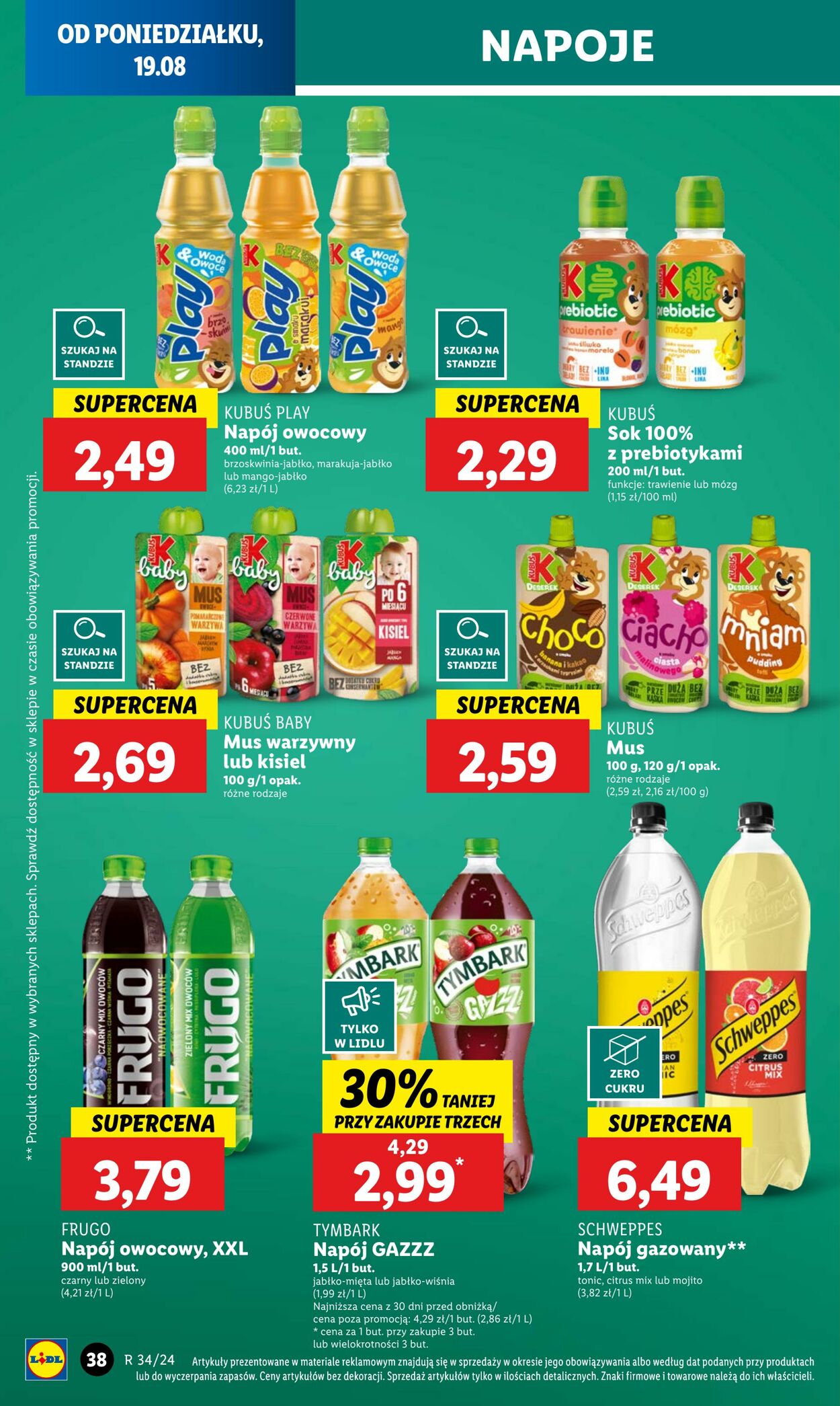 Gazetka Lidl 19.08.2024 - 21.08.2024