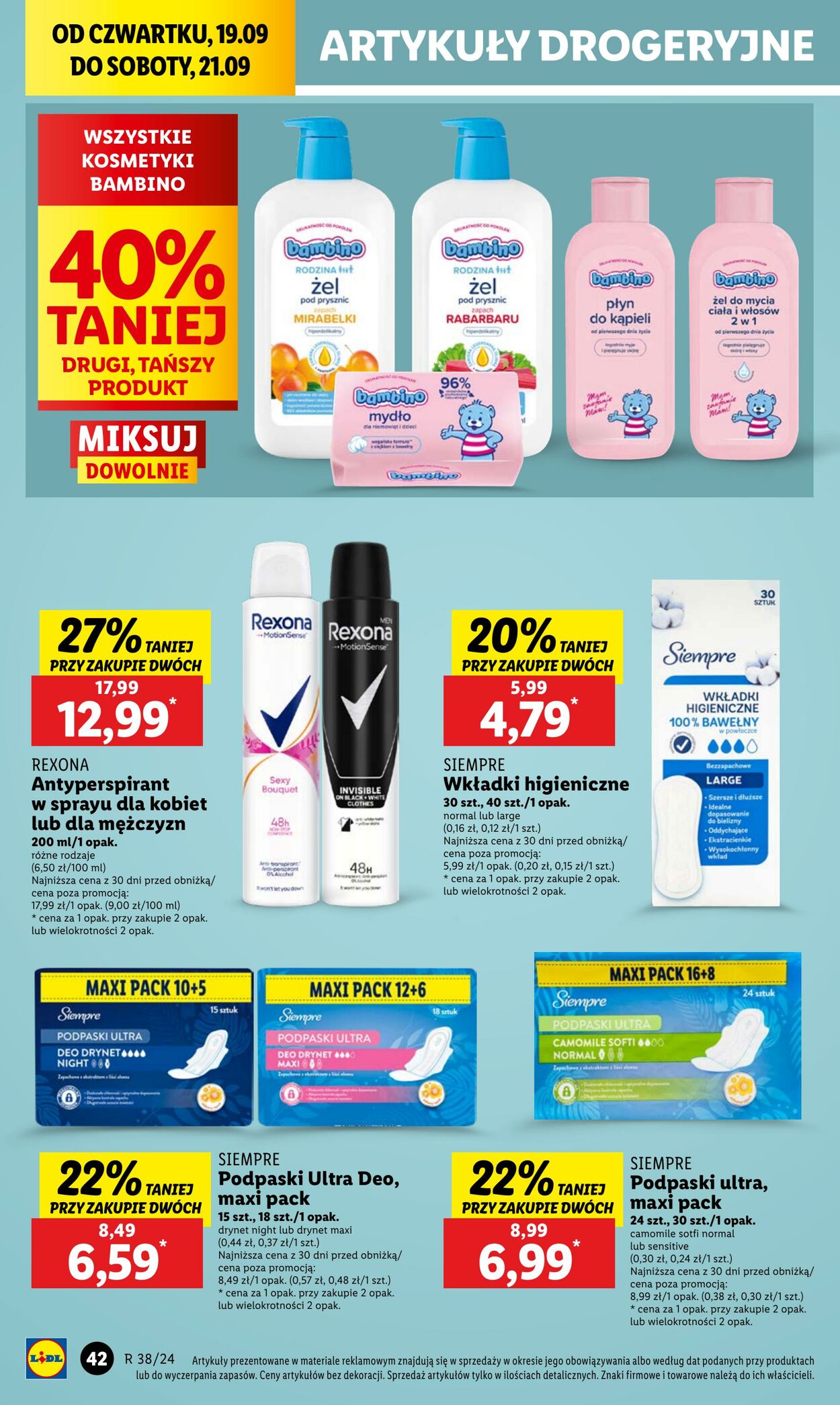 Gazetka Lidl 19.09.2024 - 21.09.2024