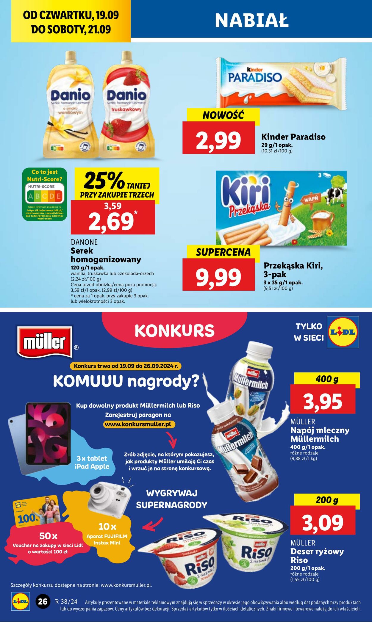 Gazetka Lidl 19.09.2024 - 21.09.2024