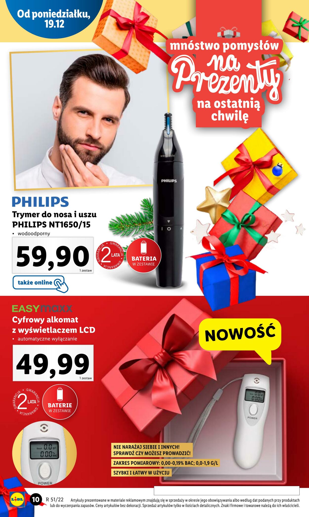 Gazetka Lidl 19.12.2022 - 24.12.2022