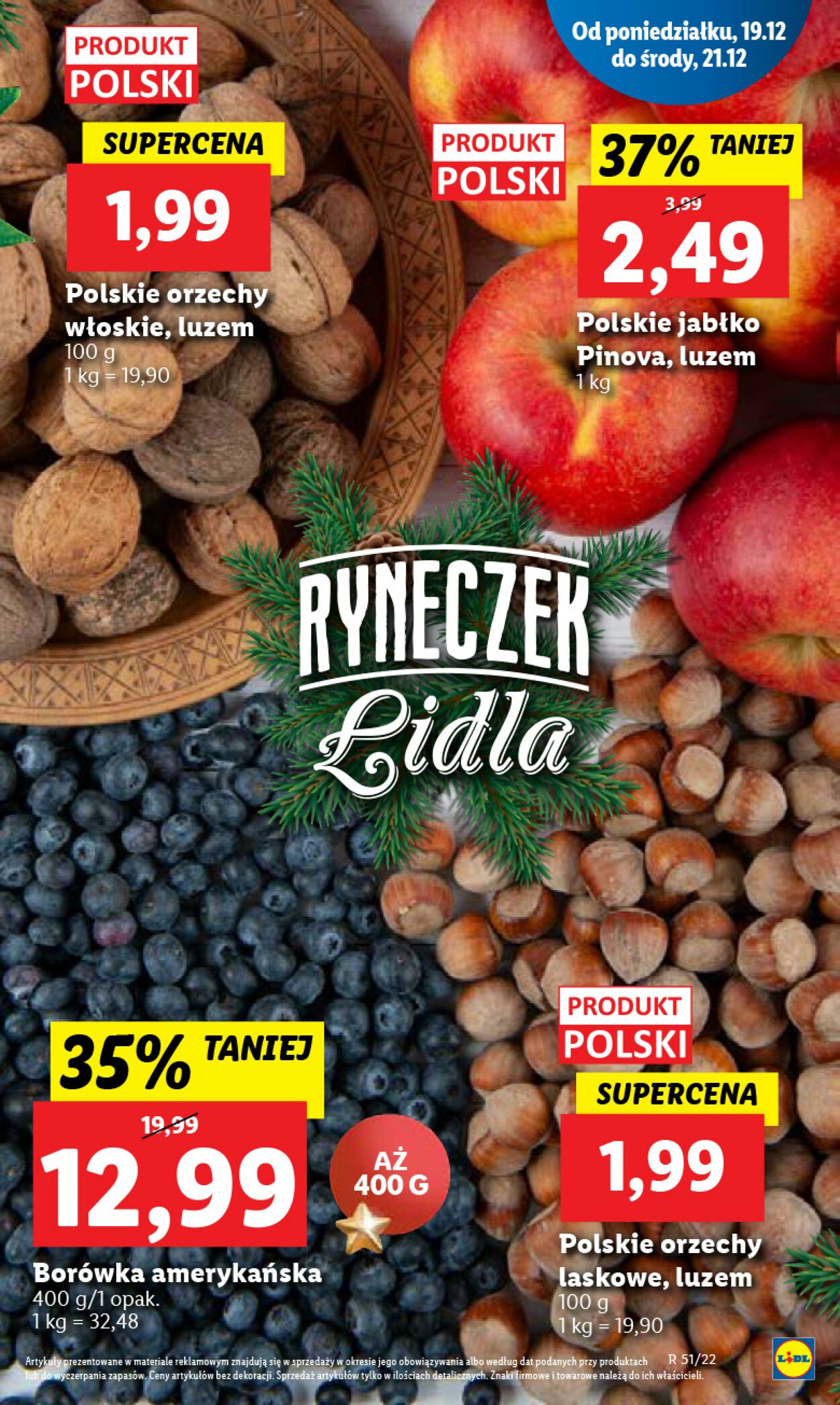 Gazetka Lidl 19.12.2022 - 21.12.2022