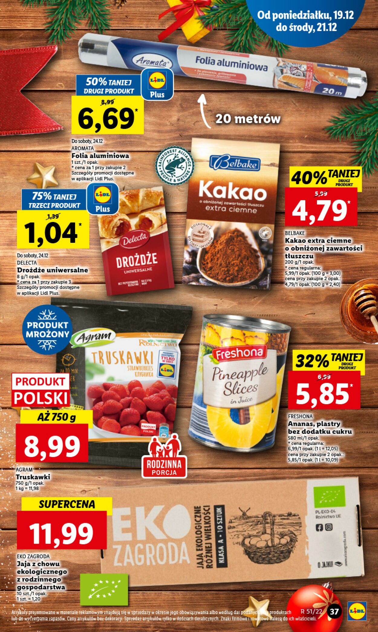 Gazetka Lidl 19.12.2022 - 21.12.2022