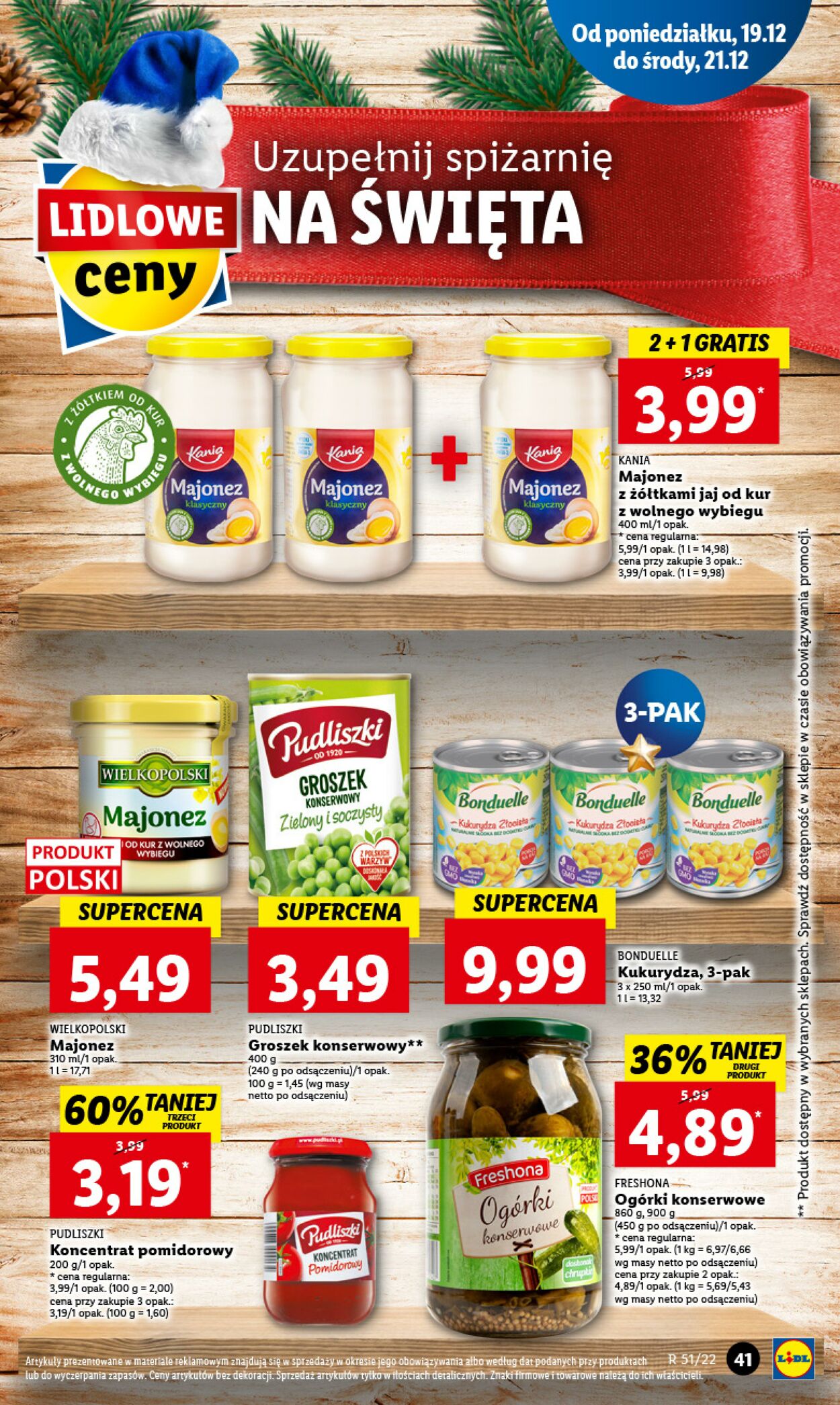 Gazetka Lidl 19.12.2022 - 21.12.2022