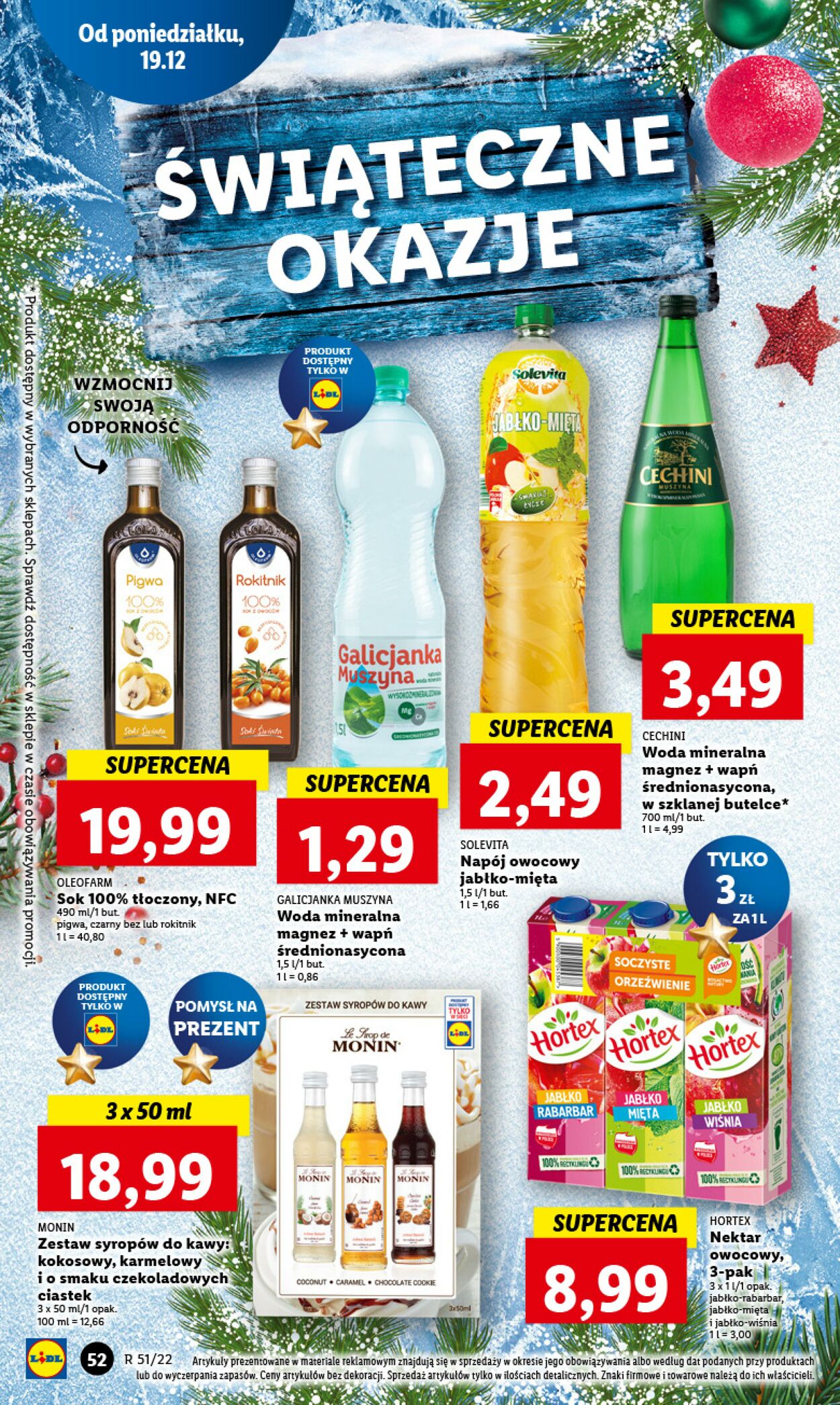 Gazetka Lidl 19.12.2022 - 21.12.2022