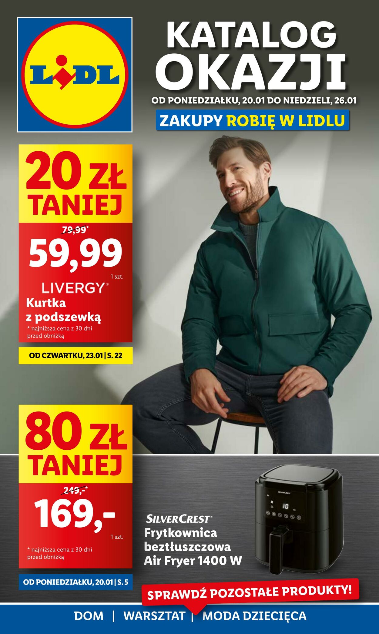 Gazetka Lidl - OFERTA WAŻNA OD 20.01 20 sty, 2025 - 26 sty, 2025