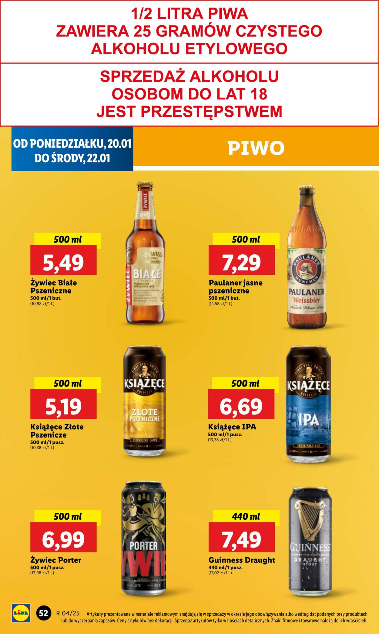 Gazetka Lidl 20.01.2025 - 22.01.2025