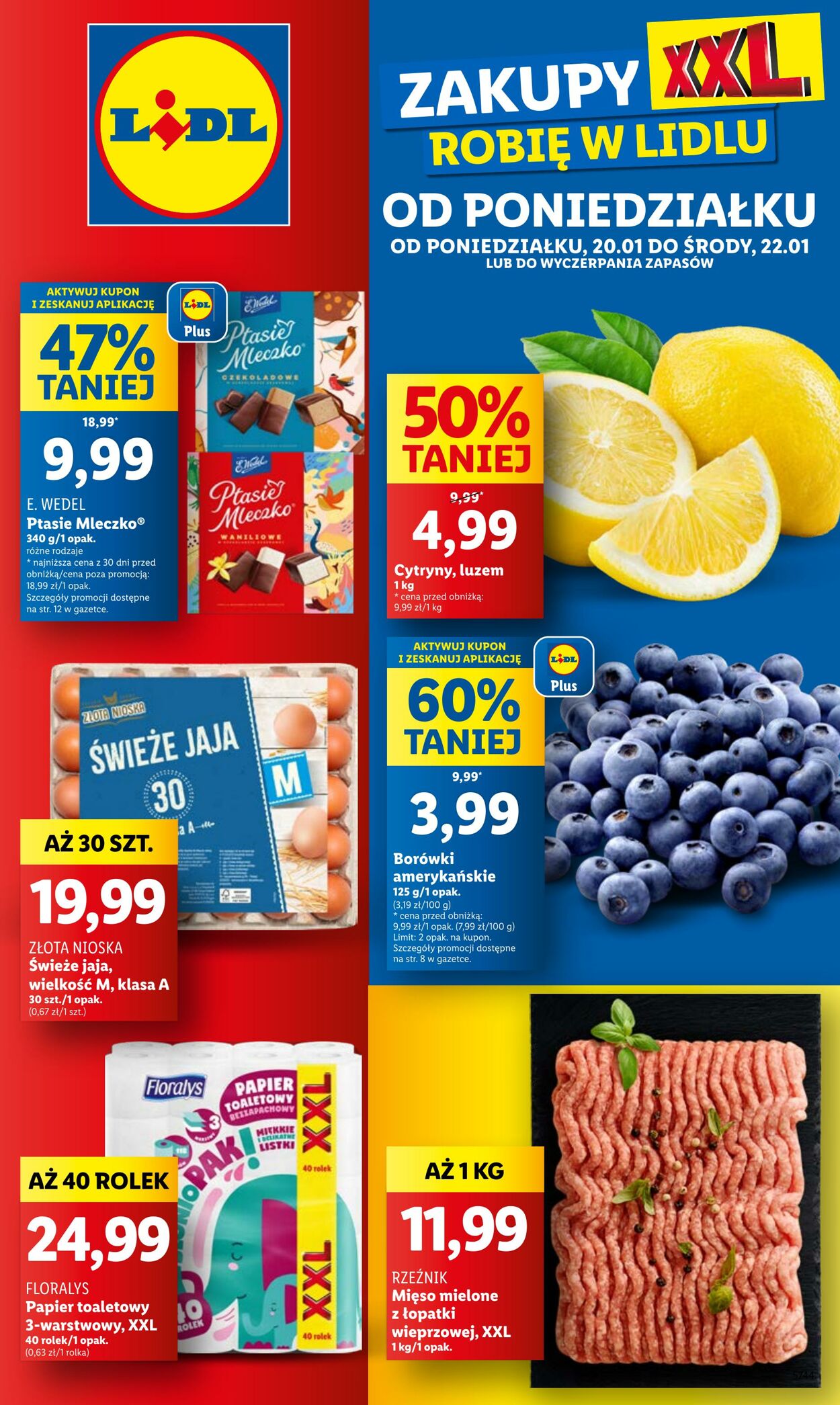 Gazetka Lidl - OFERTA WAŻNA OD 20.01 DO 22.01 20 sty, 2025 - 22 sty, 2025