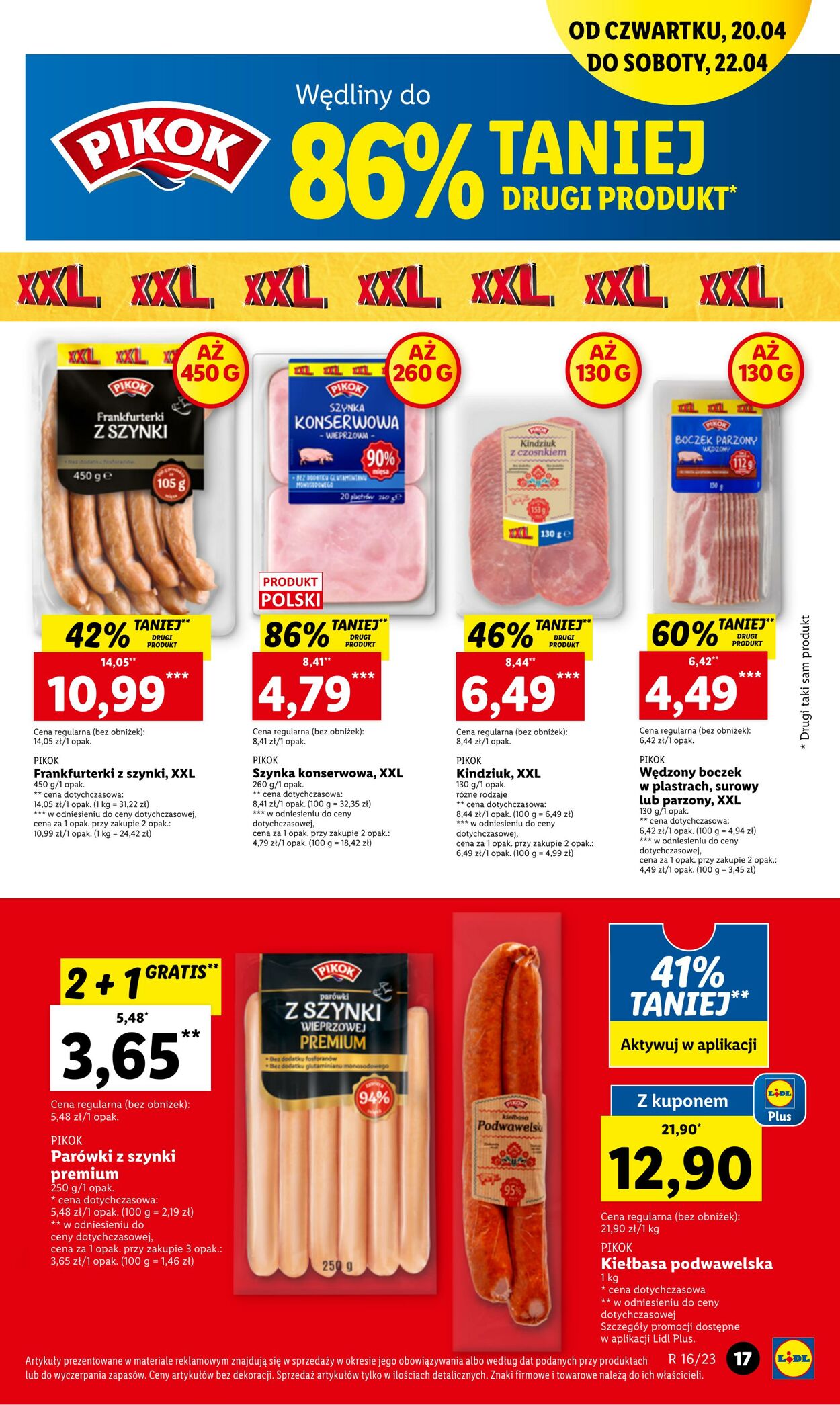 Gazetka Lidl 20.04.2023 - 22.04.2023