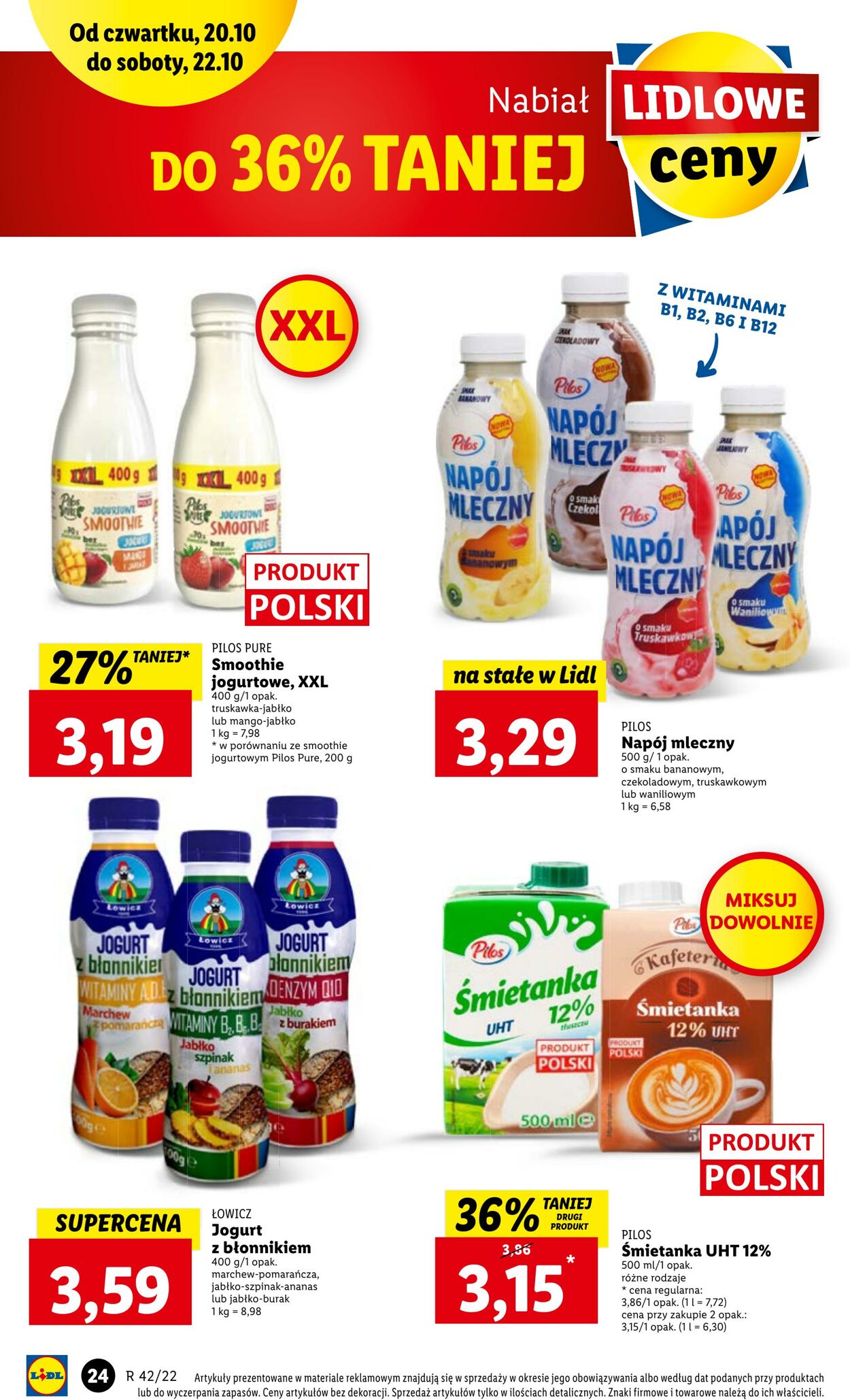 Gazetka Lidl 20.10.2022 - 22.10.2022