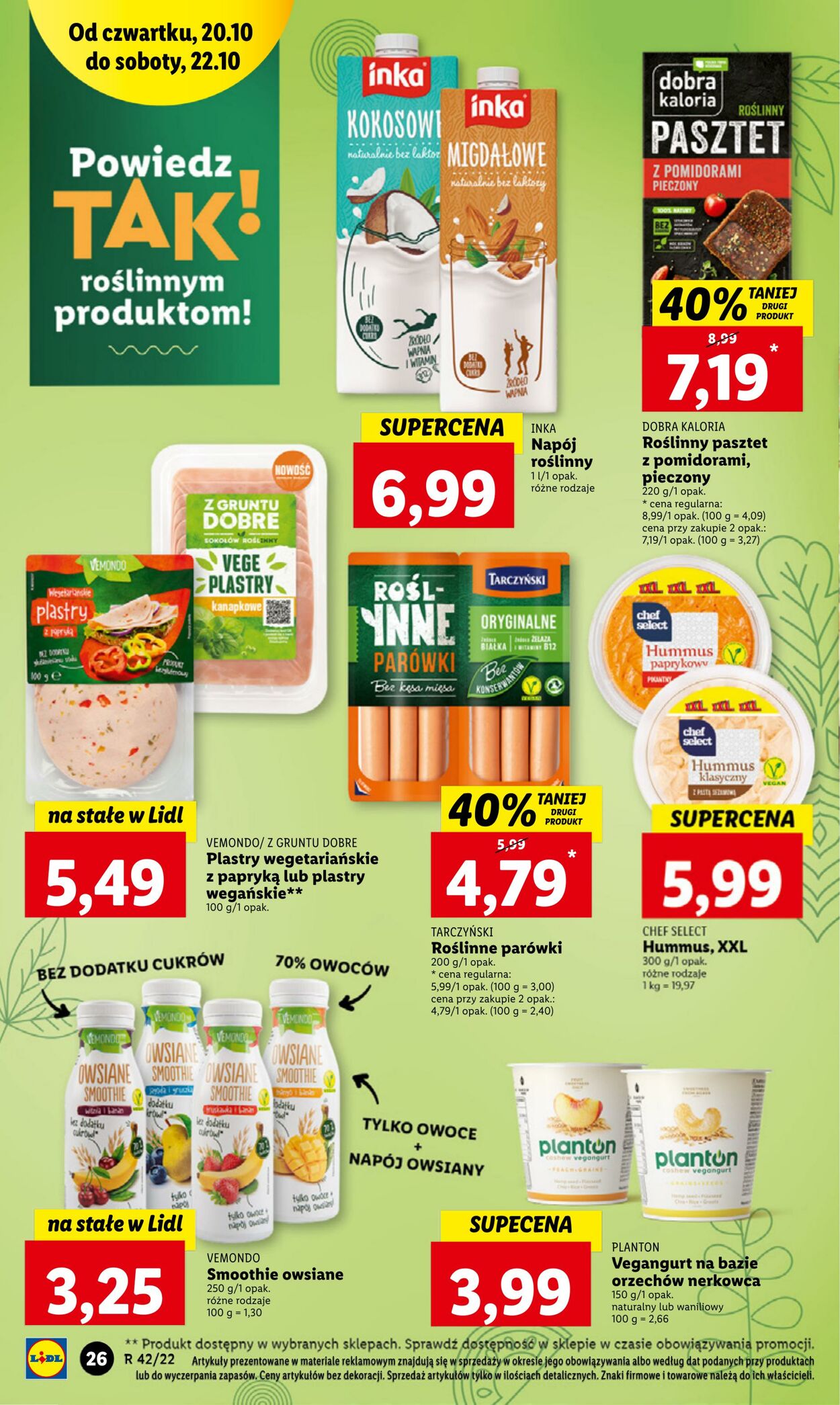 Gazetka Lidl 20.10.2022 - 22.10.2022