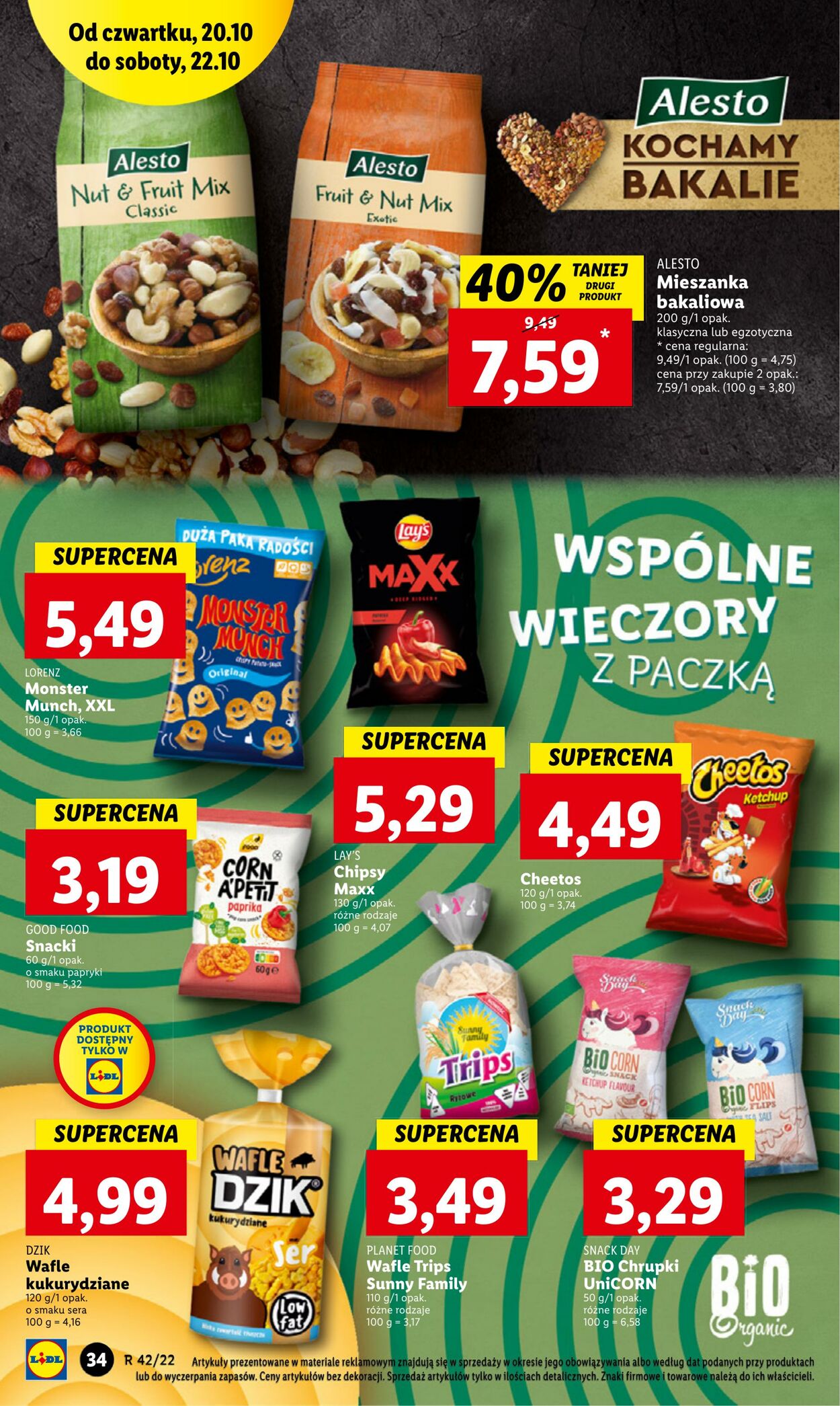 Gazetka Lidl 20.10.2022 - 22.10.2022