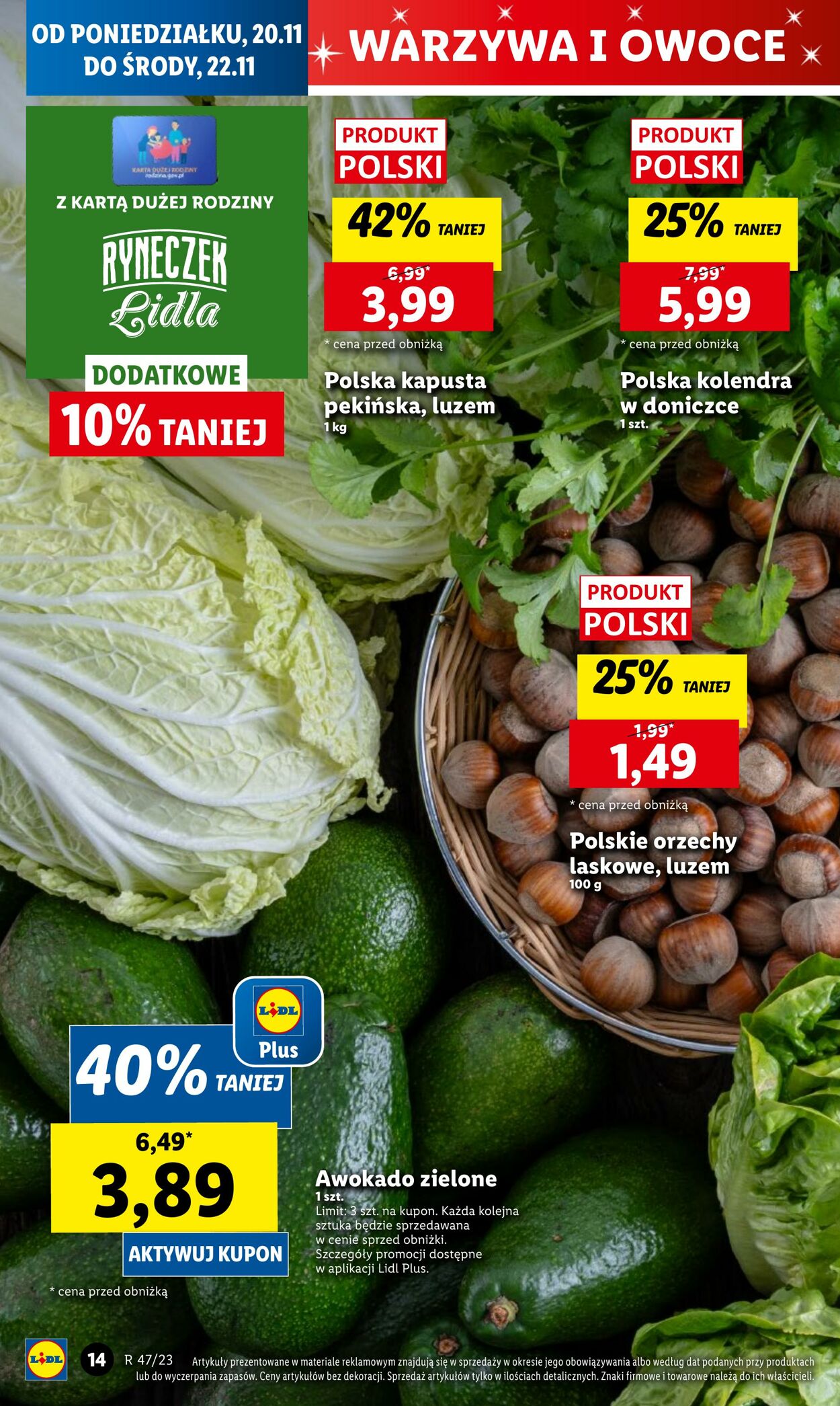 Gazetka Lidl 20.11.2023 - 22.11.2023