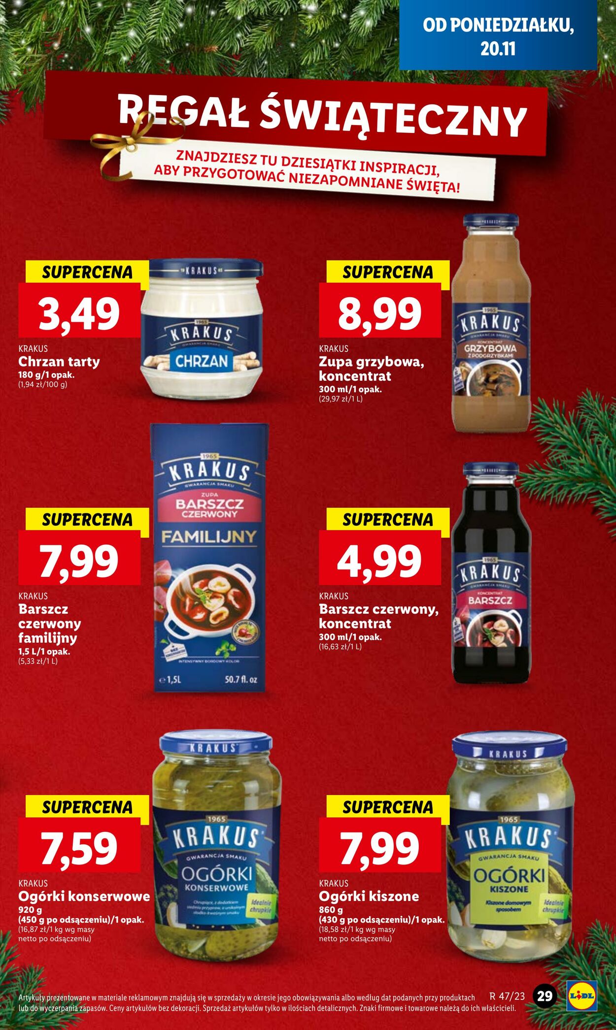 Gazetka Lidl 20.11.2023 - 22.11.2023