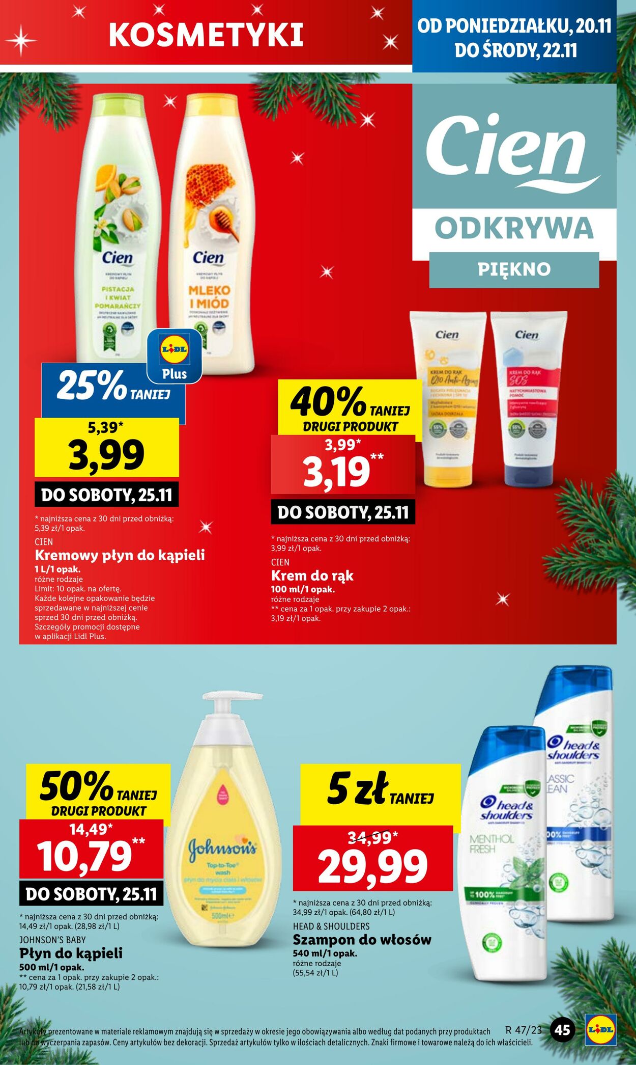 Gazetka Lidl 20.11.2023 - 22.11.2023