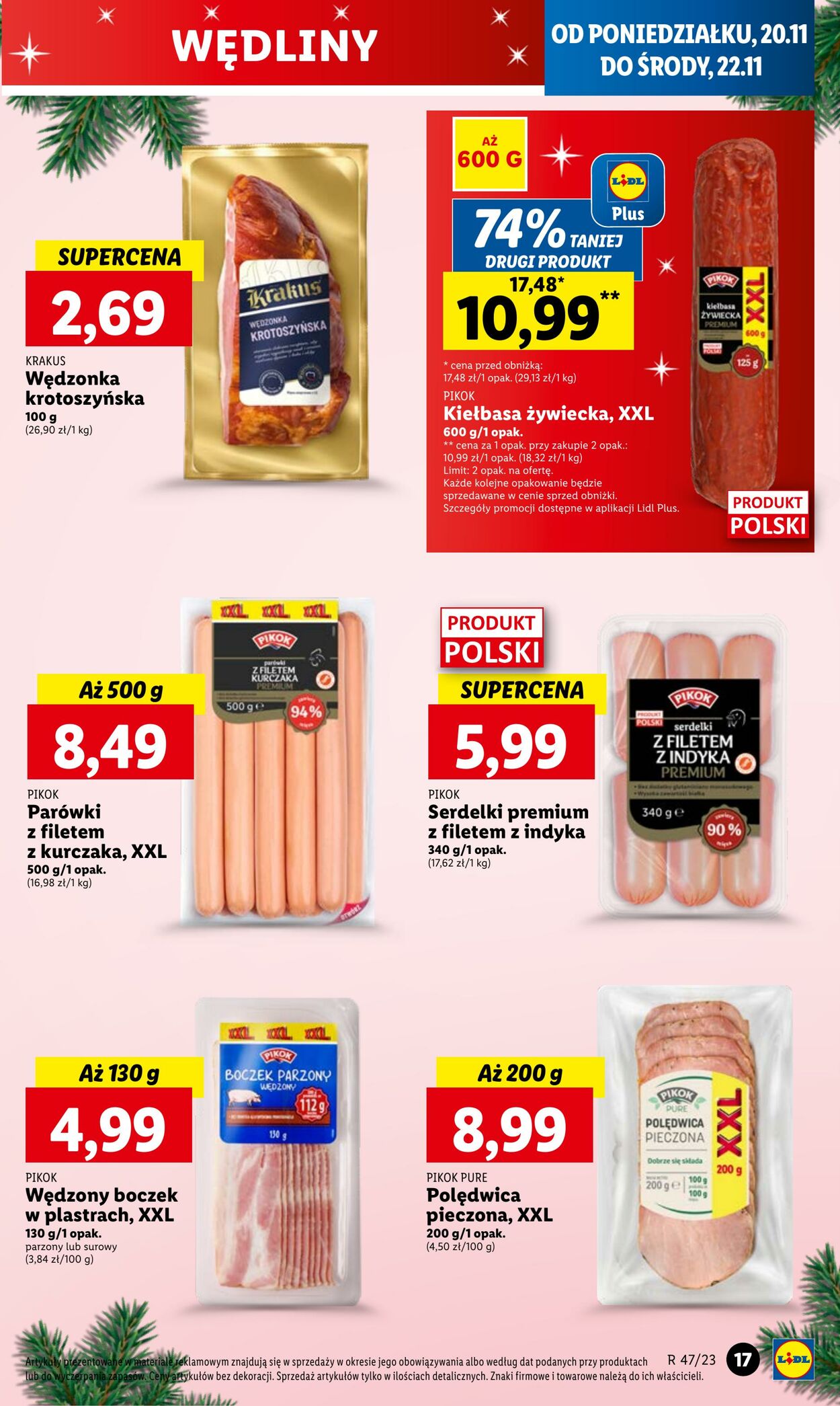 Gazetka Lidl 20.11.2023 - 22.11.2023