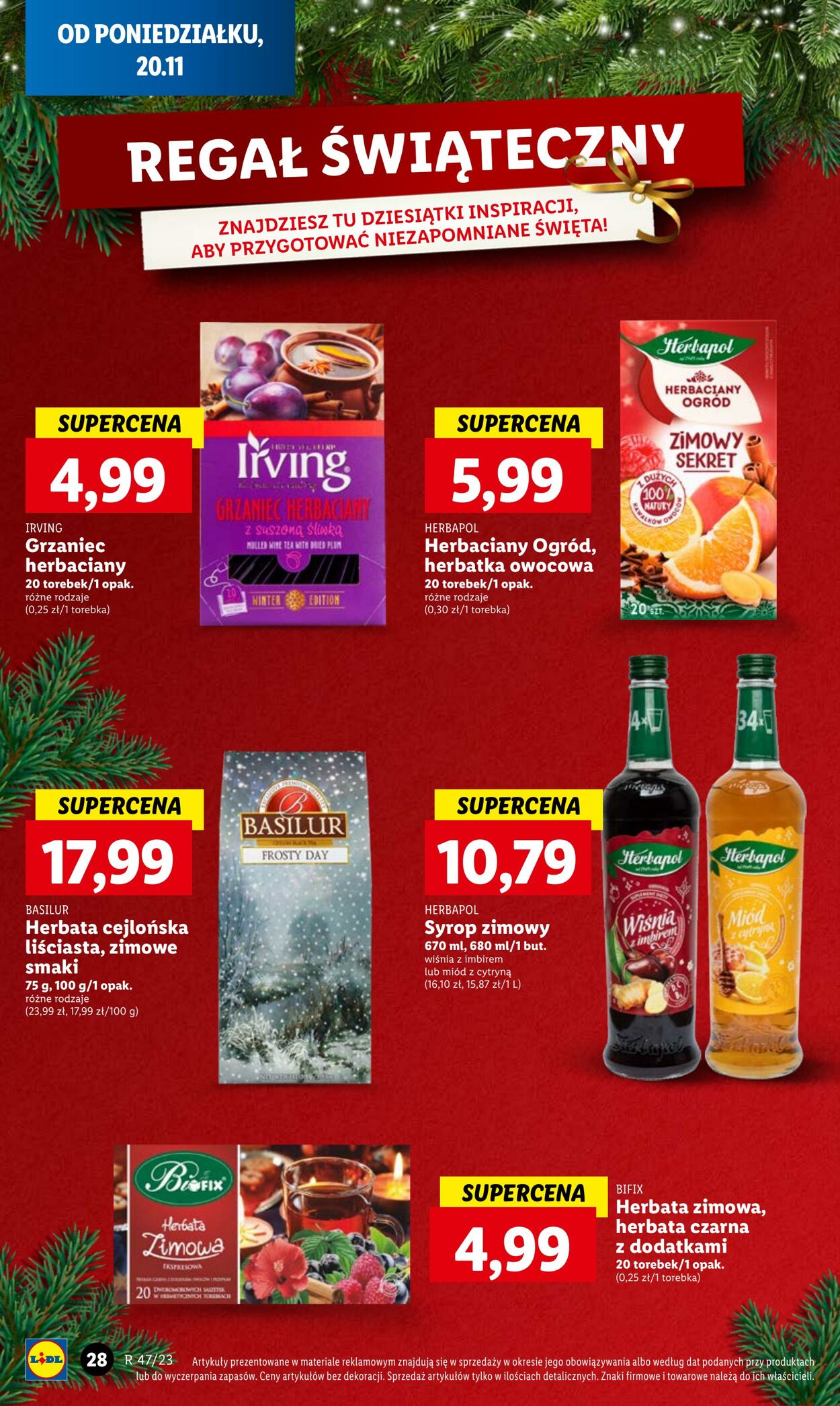 Gazetka Lidl 20.11.2023 - 22.11.2023