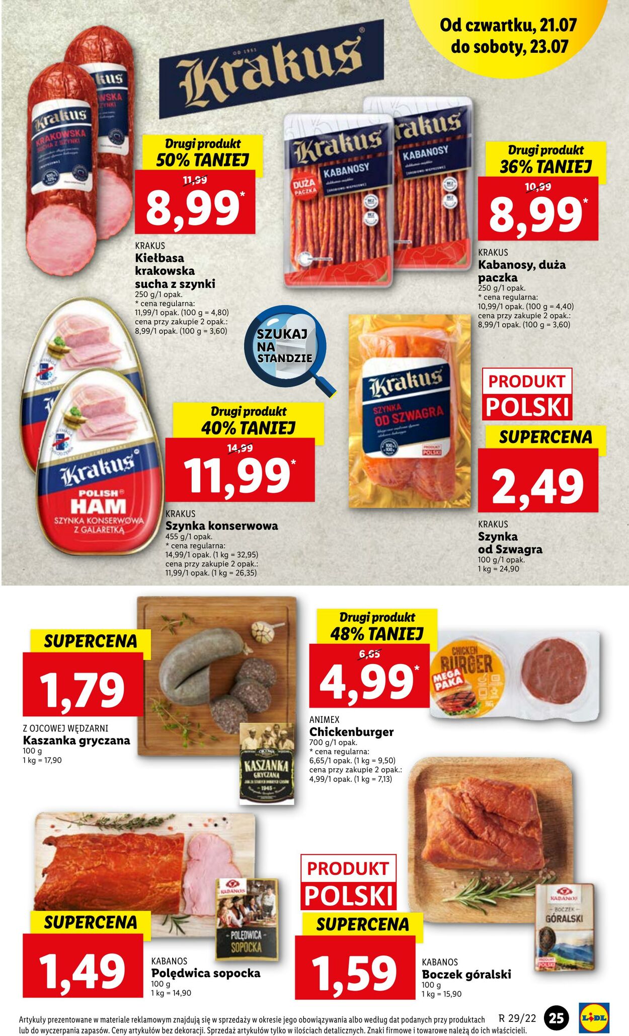 Gazetka Lidl 21.07.2022 - 23.07.2022