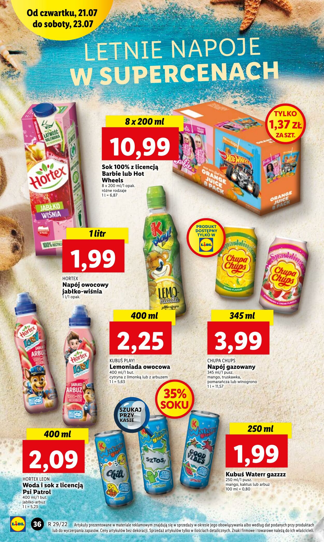 Gazetka Lidl 21.07.2022 - 23.07.2022