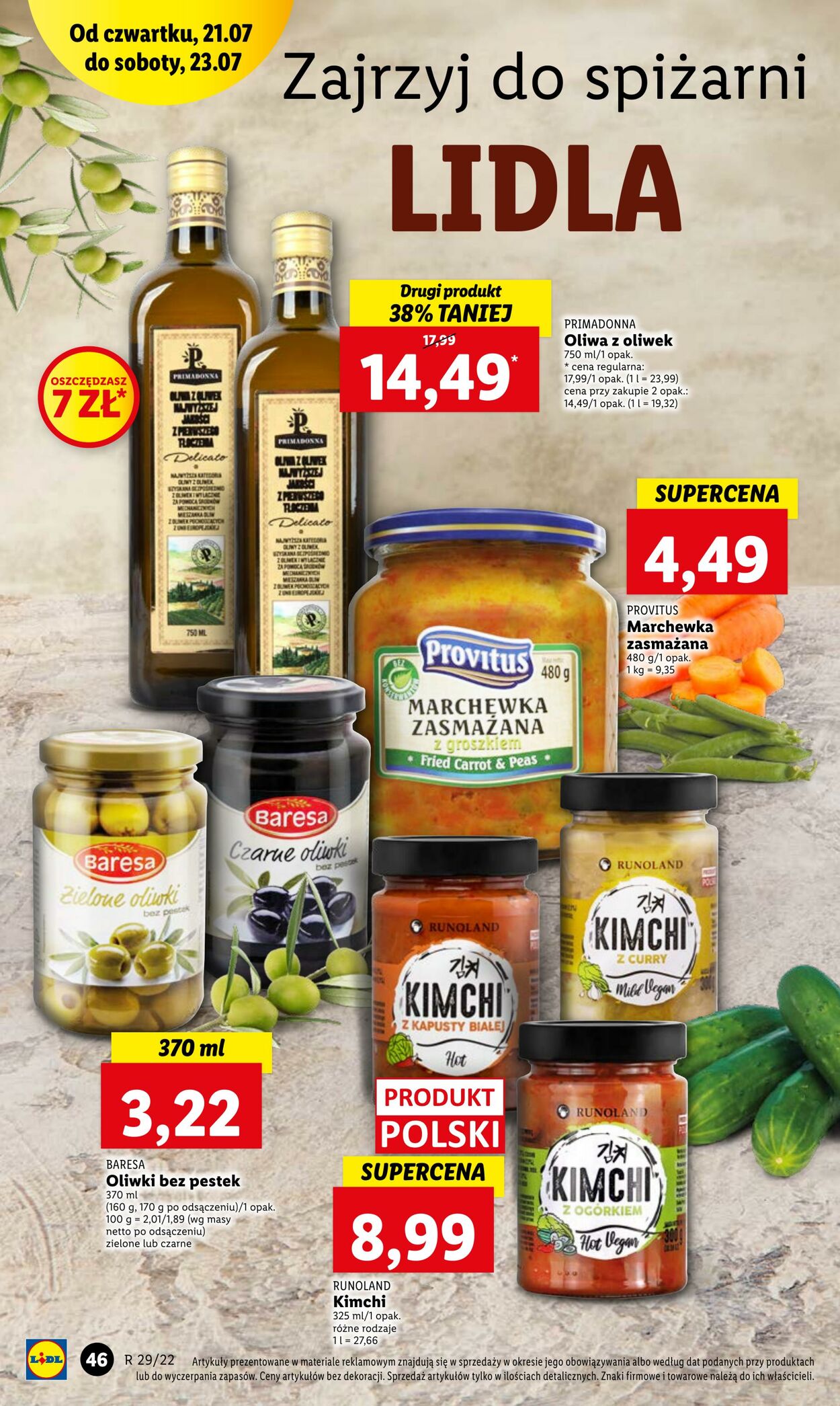 Gazetka Lidl 21.07.2022 - 23.07.2022