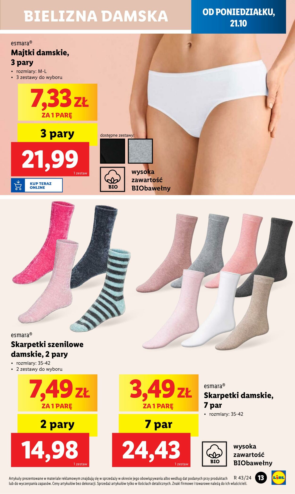 Gazetka Lidl 21.10.2024 - 26.10.2024