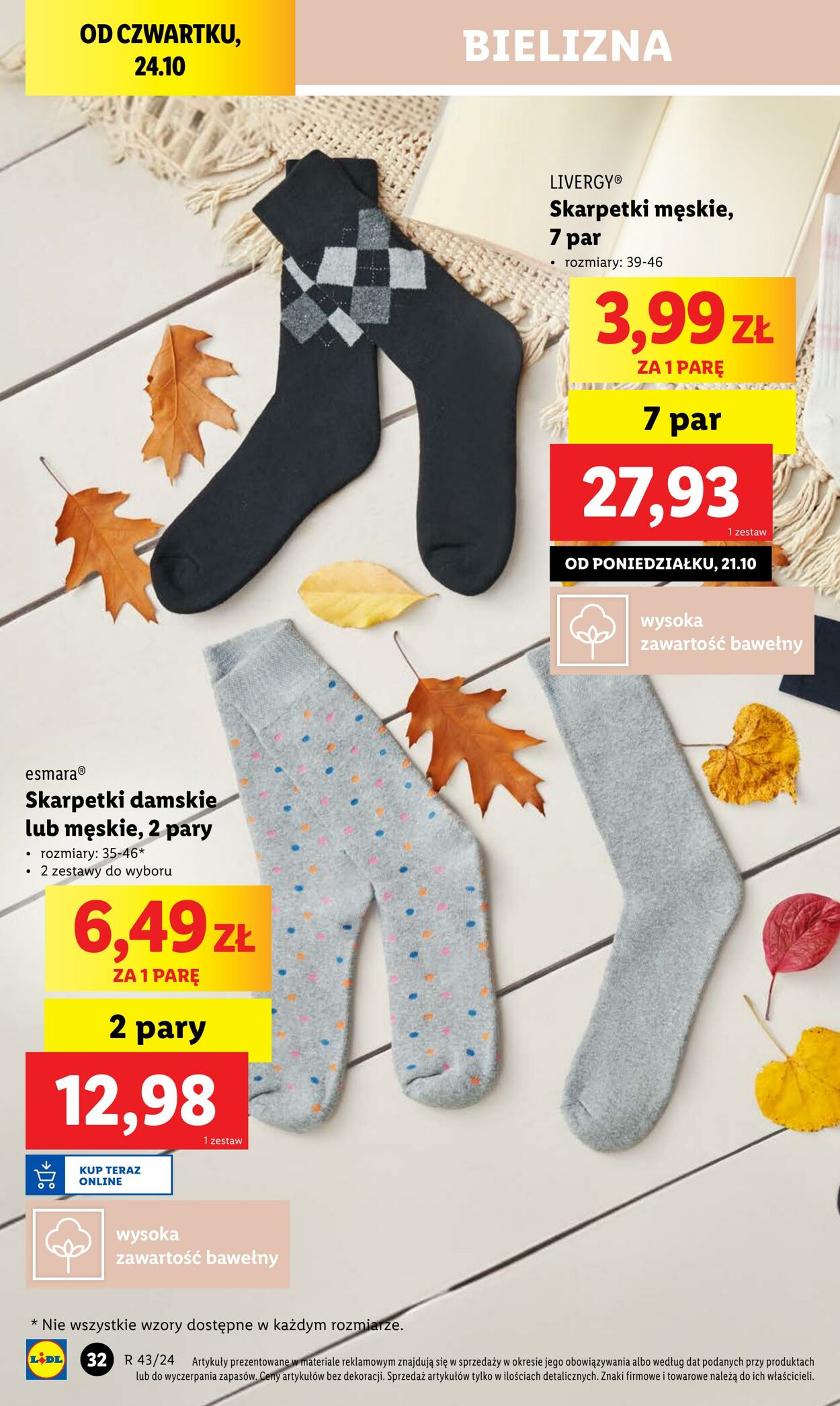 Gazetka Lidl 21.10.2024 - 26.10.2024