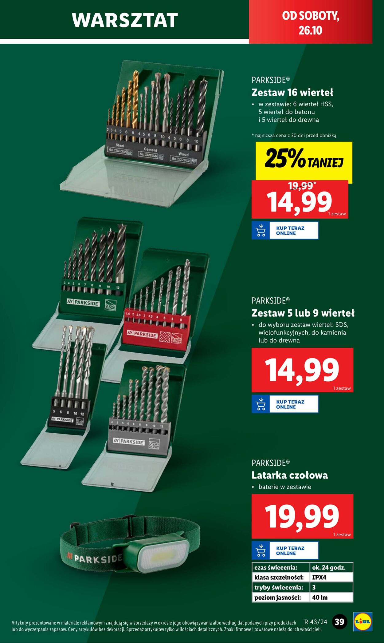 Gazetka Lidl 21.10.2024 - 26.10.2024