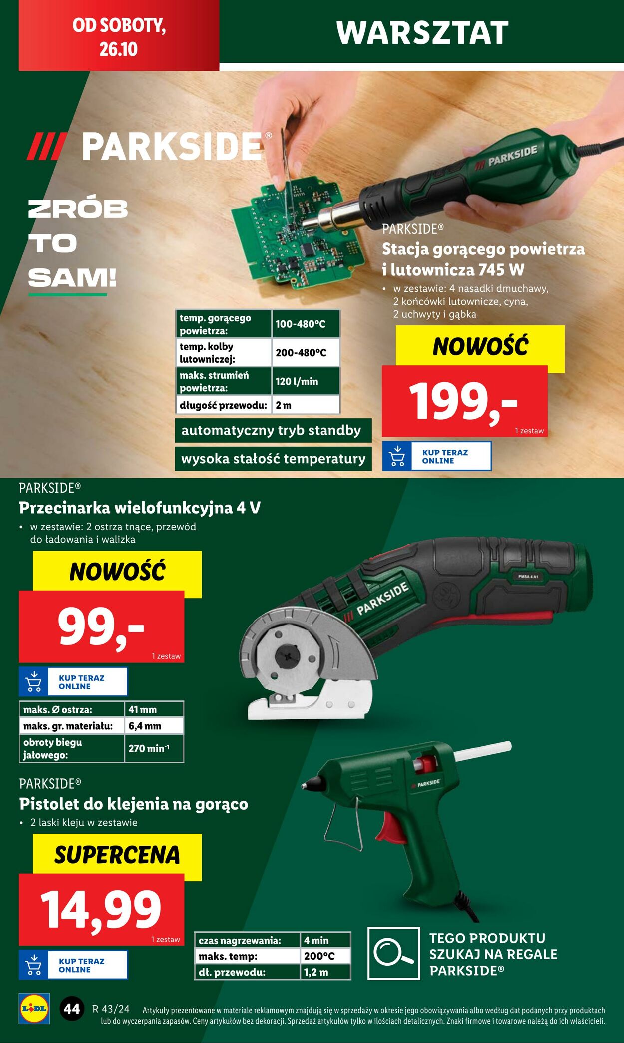 Gazetka Lidl 21.10.2024 - 26.10.2024