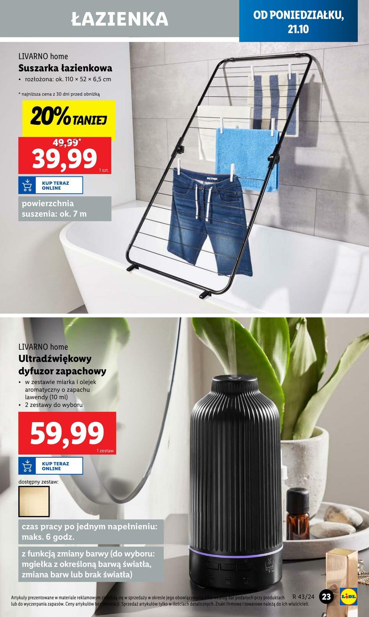 Gazetka Lidl 21.10.2024 - 26.10.2024