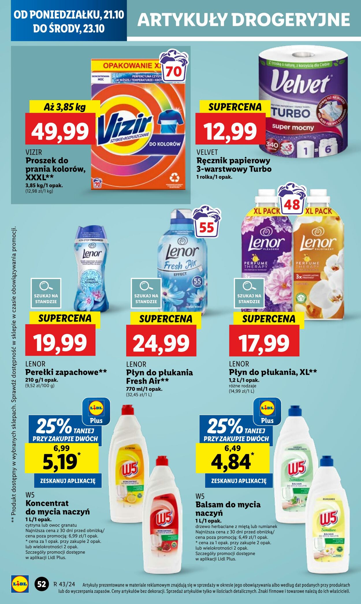 Gazetka Lidl 21.10.2024 - 23.10.2024