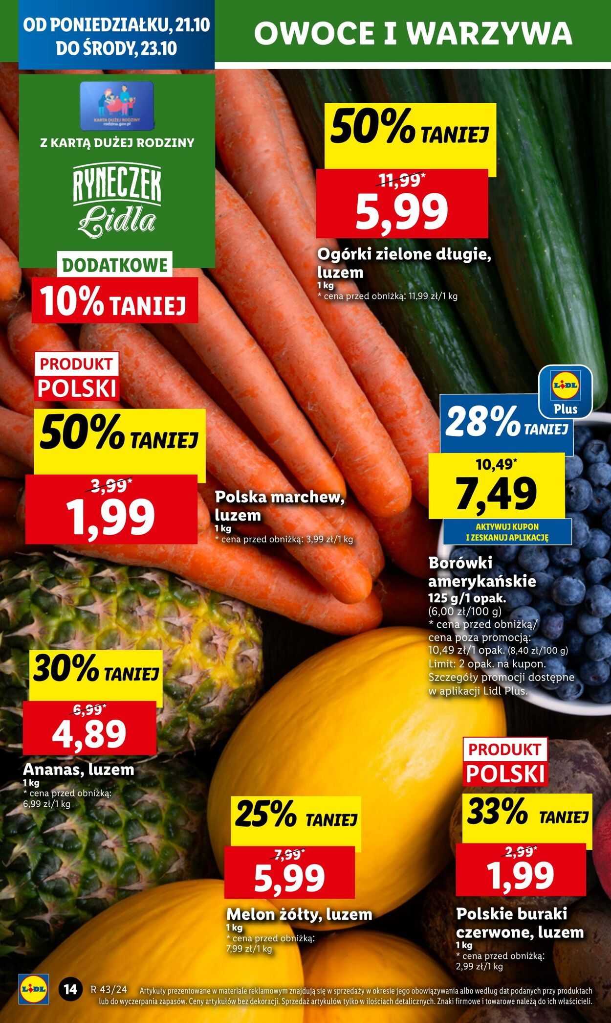 Gazetka Lidl 21.10.2024 - 23.10.2024