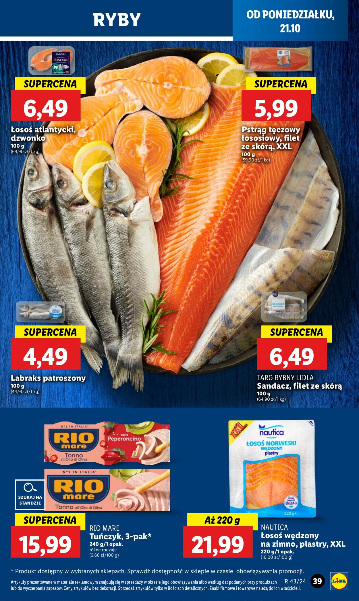 Gazetka Lidl 21.10.2024 - 23.10.2024