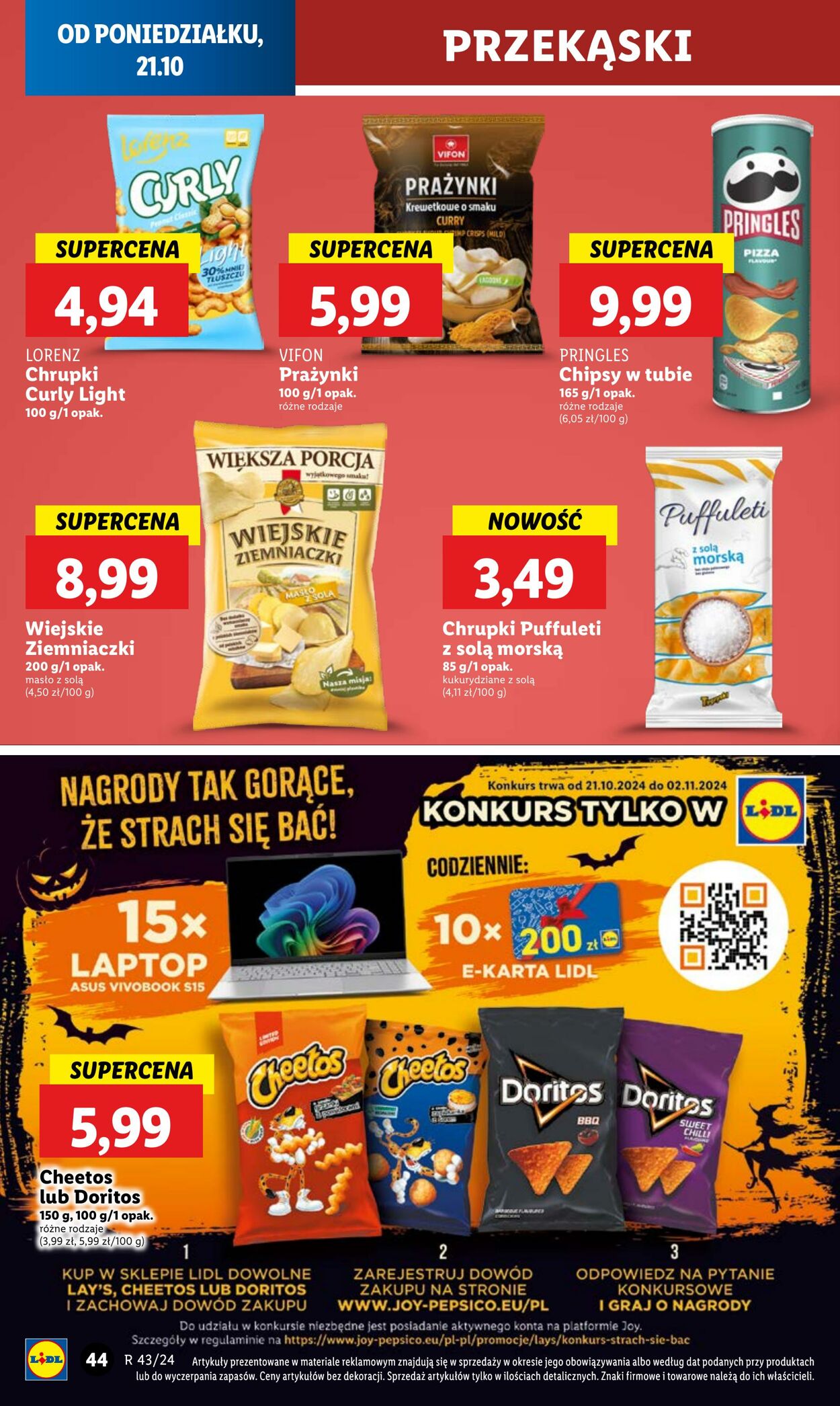 Gazetka Lidl 21.10.2024 - 23.10.2024