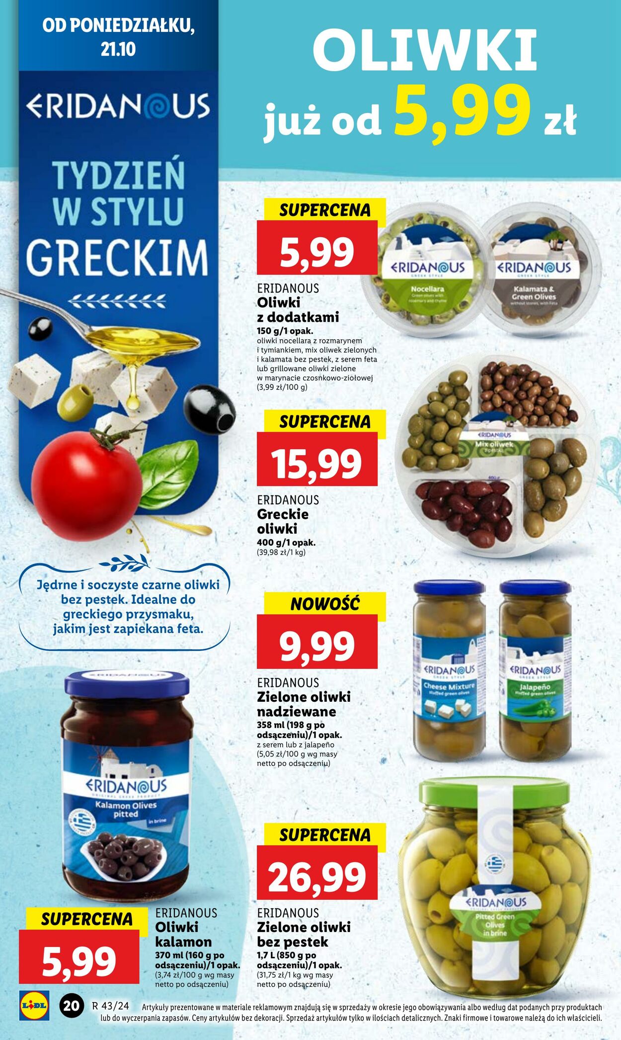 Gazetka Lidl 21.10.2024 - 23.10.2024