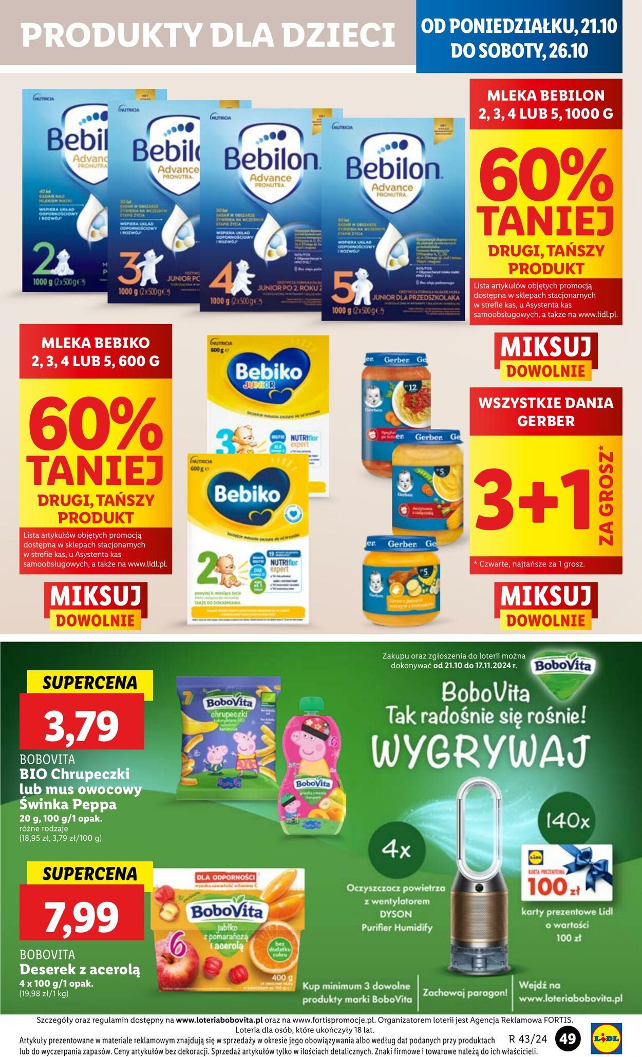 Gazetka Lidl 21.10.2024 - 23.10.2024