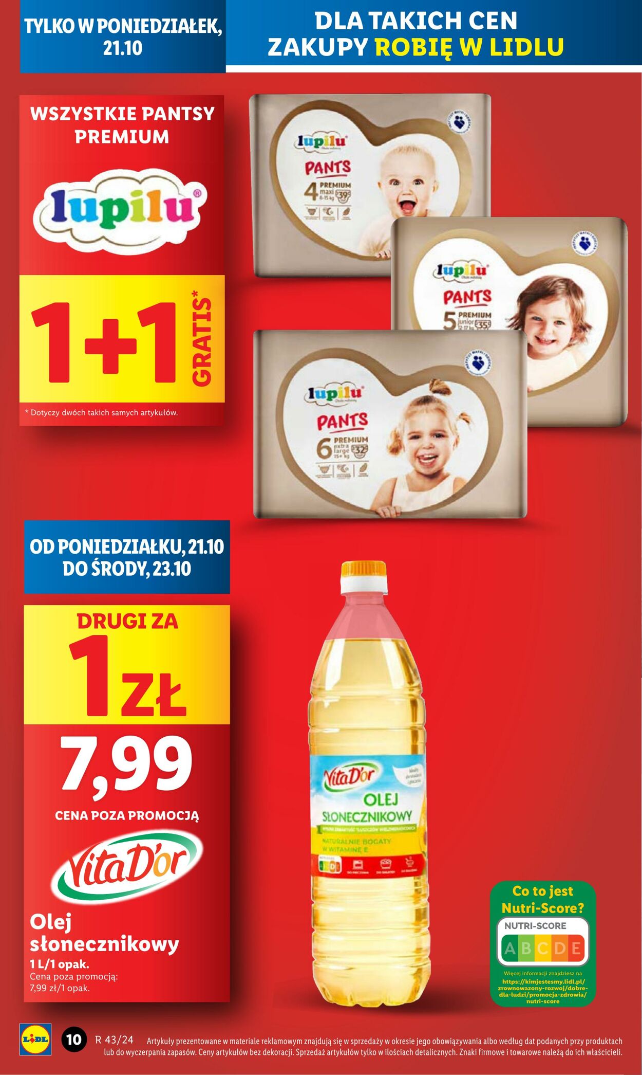 Gazetka Lidl 21.10.2024 - 23.10.2024