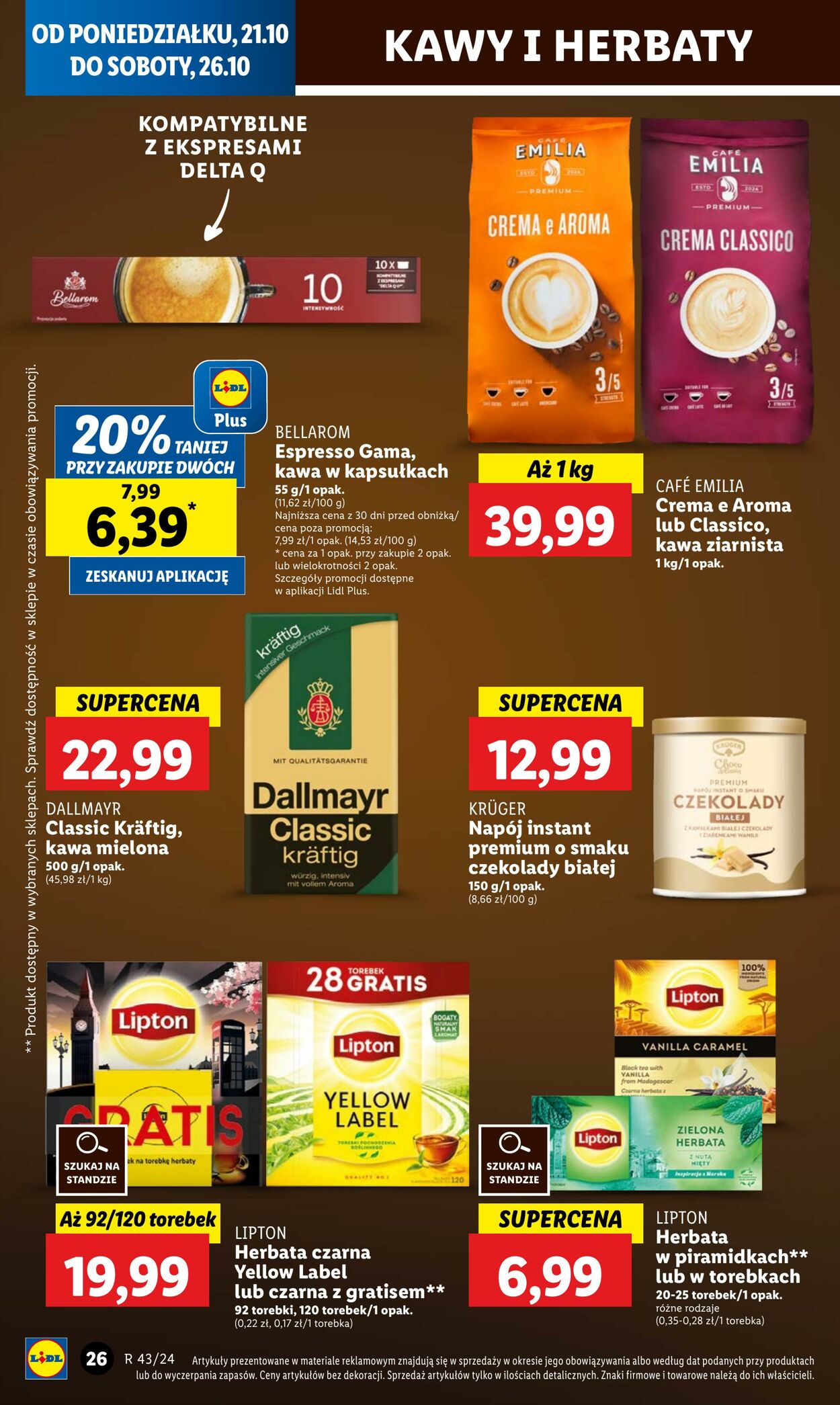 Gazetka Lidl 21.10.2024 - 23.10.2024