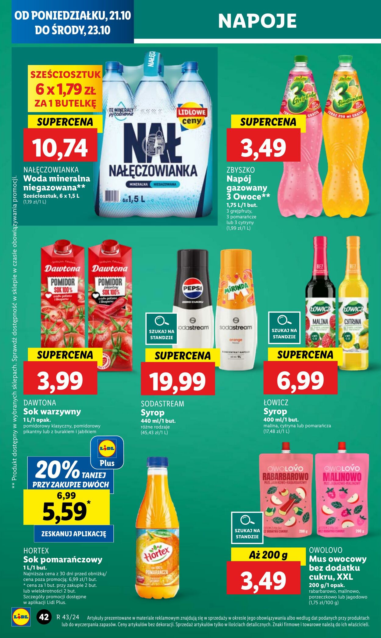 Gazetka Lidl 21.10.2024 - 23.10.2024