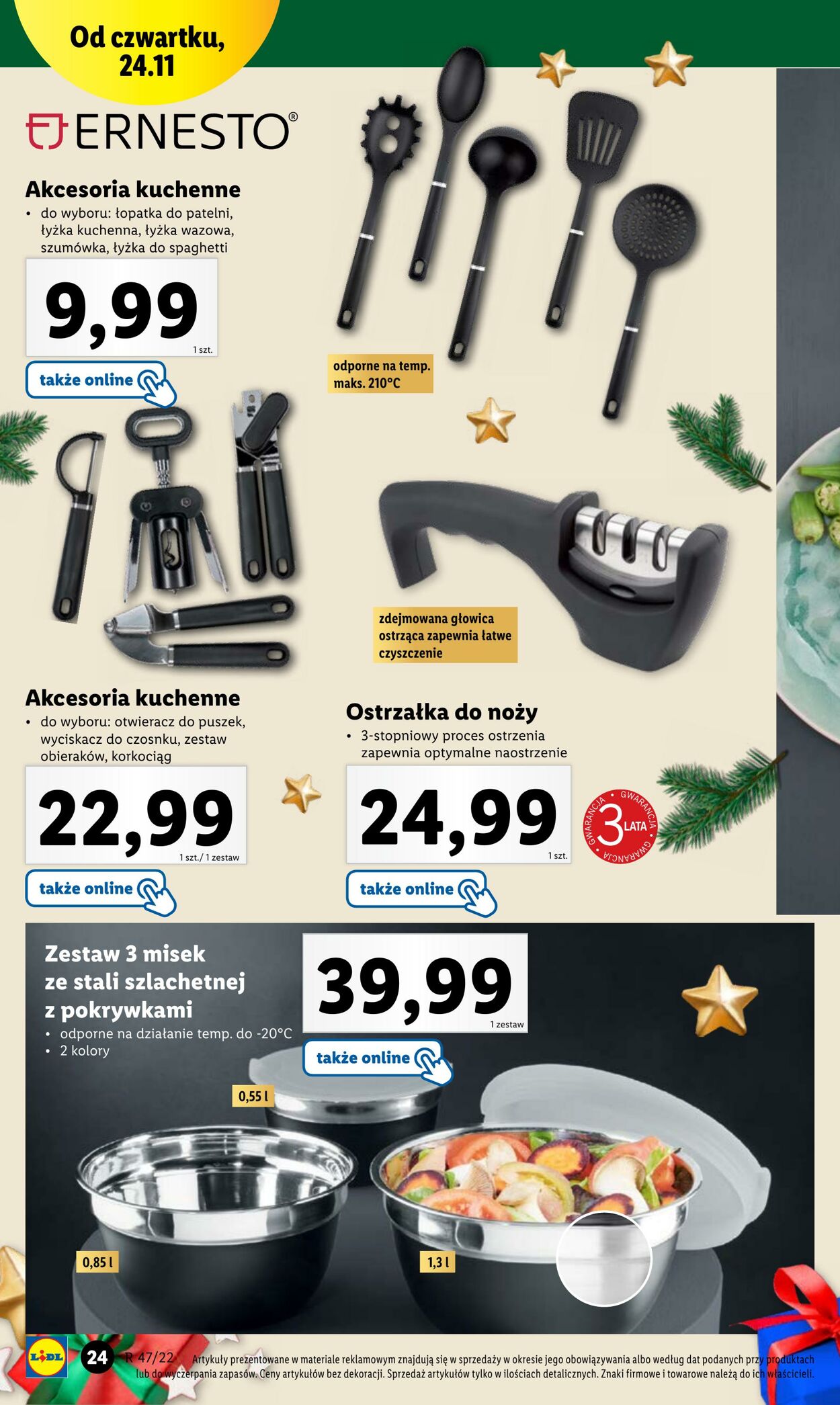 Gazetka Lidl 21.11.2022 - 26.11.2022