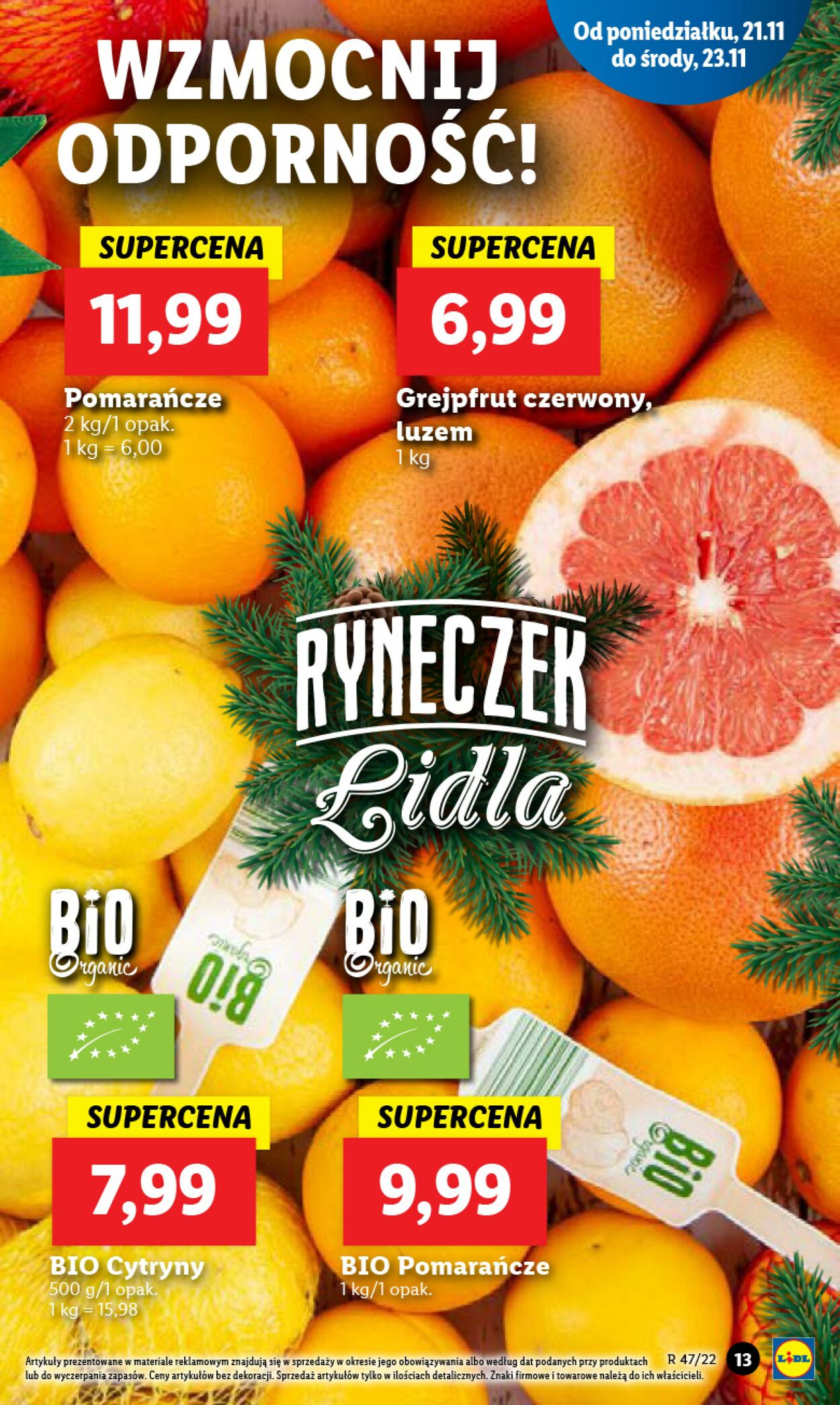 Gazetka Lidl 21.11.2022 - 23.11.2022