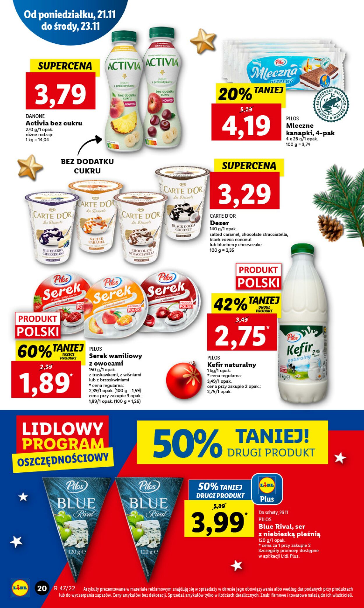 Gazetka Lidl 21.11.2022 - 23.11.2022