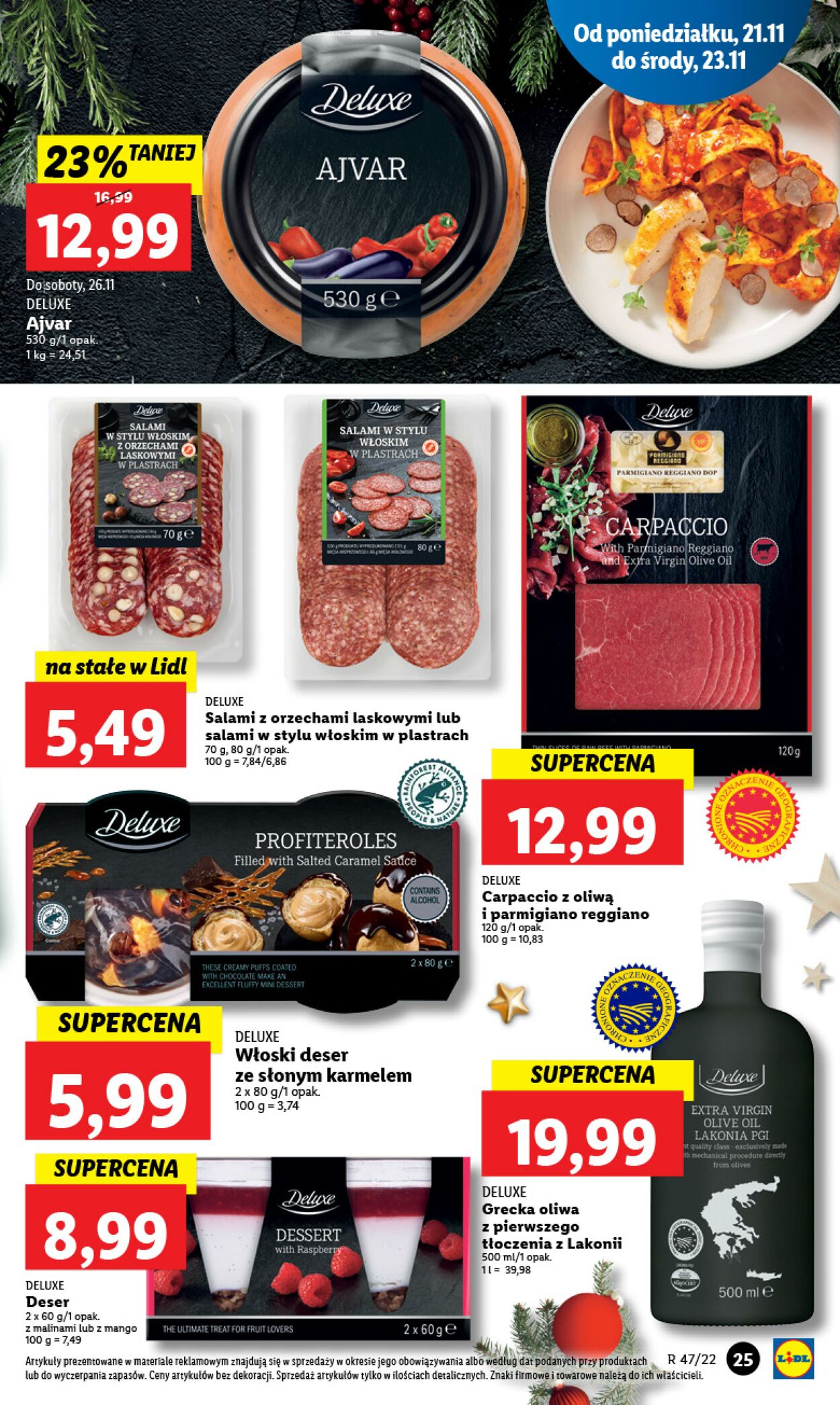 Gazetka Lidl 21.11.2022 - 23.11.2022