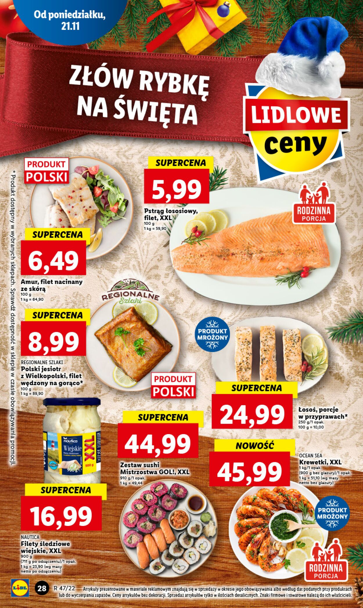 Gazetka Lidl 21.11.2022 - 23.11.2022