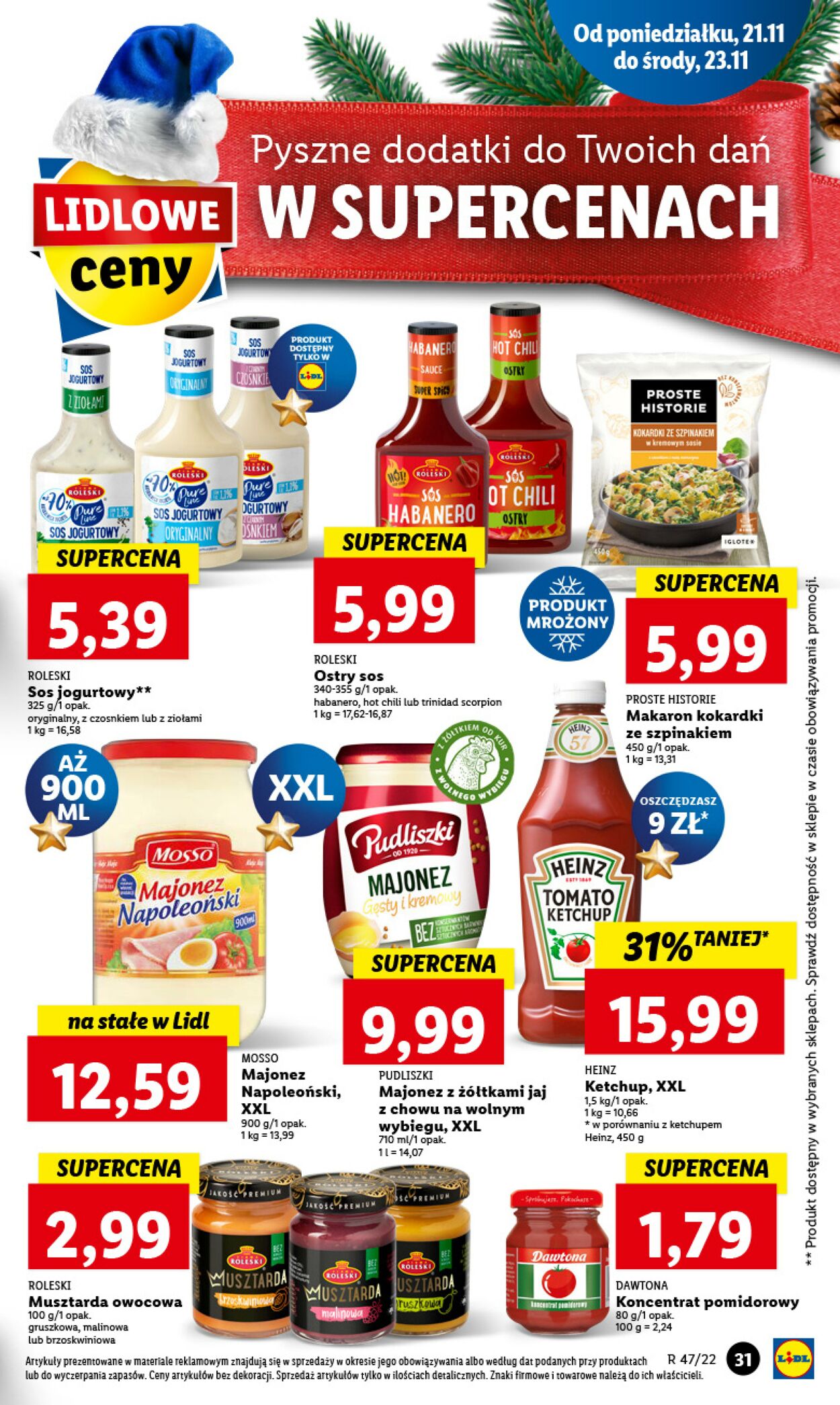 Gazetka Lidl 21.11.2022 - 23.11.2022