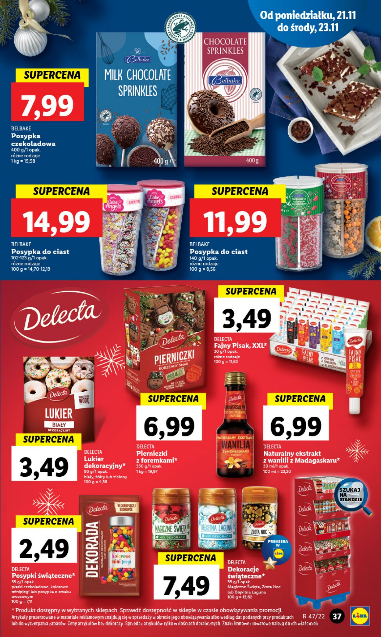 Gazetka Lidl 21.11.2022 - 23.11.2022