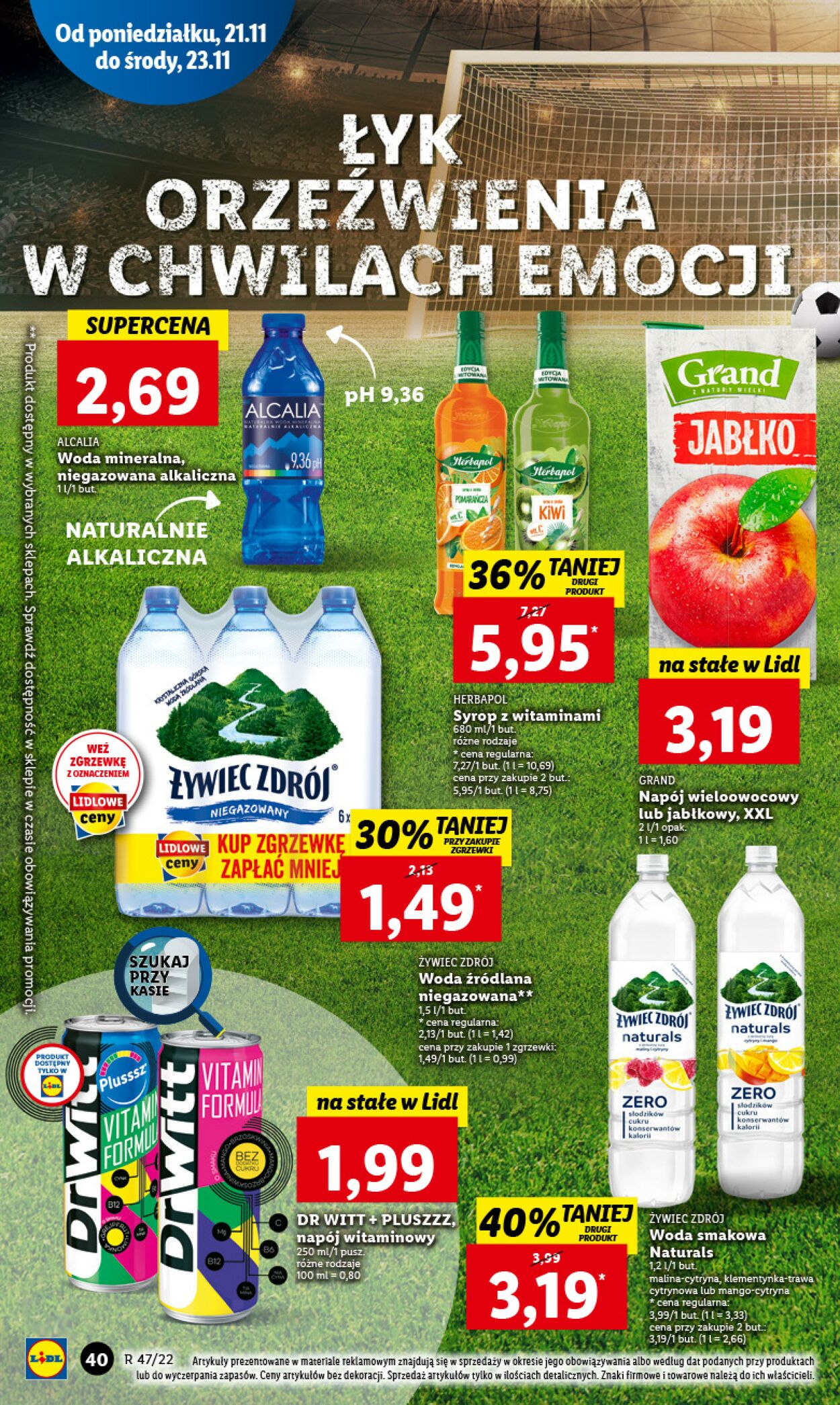 Gazetka Lidl 21.11.2022 - 23.11.2022