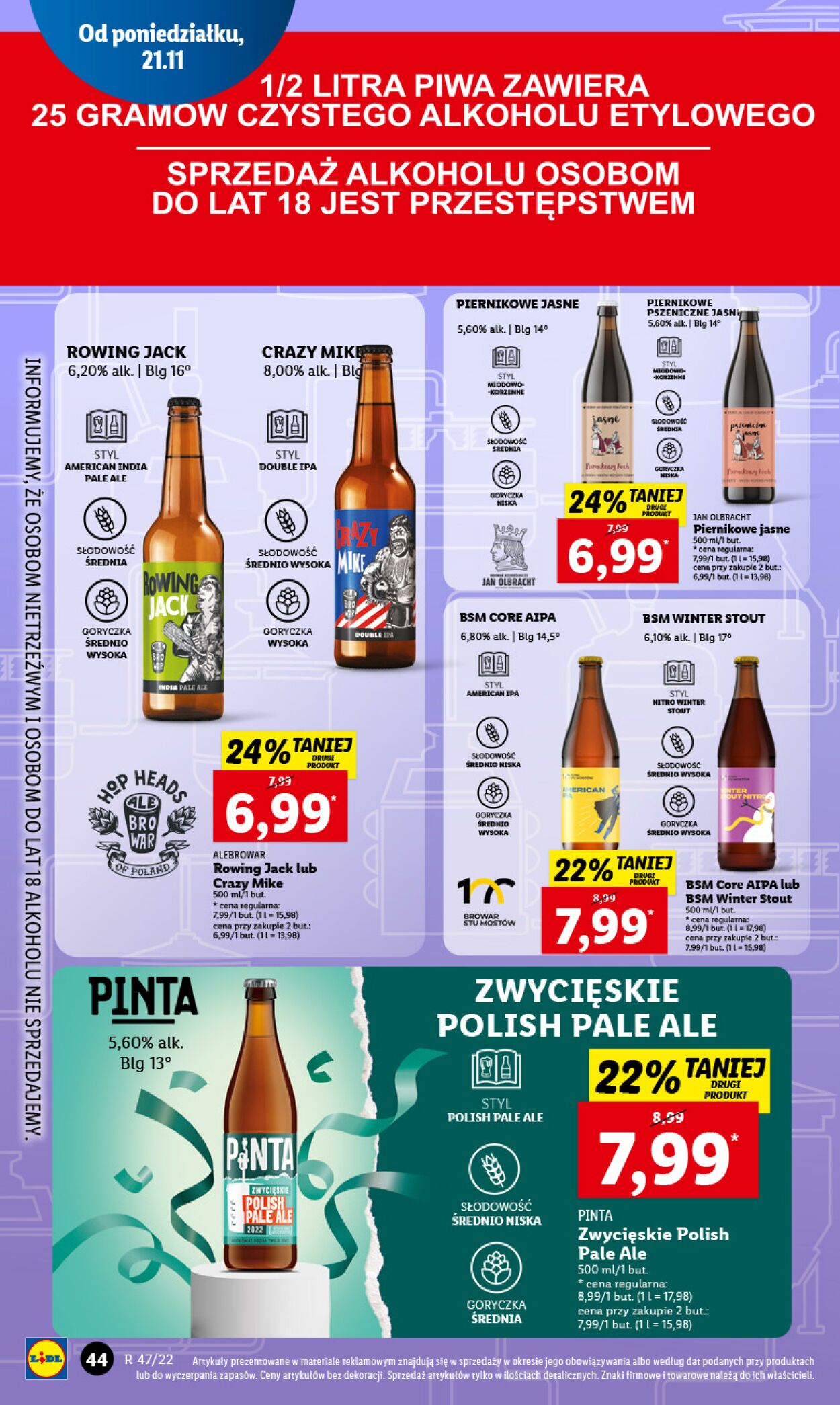 Gazetka Lidl 21.11.2022 - 23.11.2022