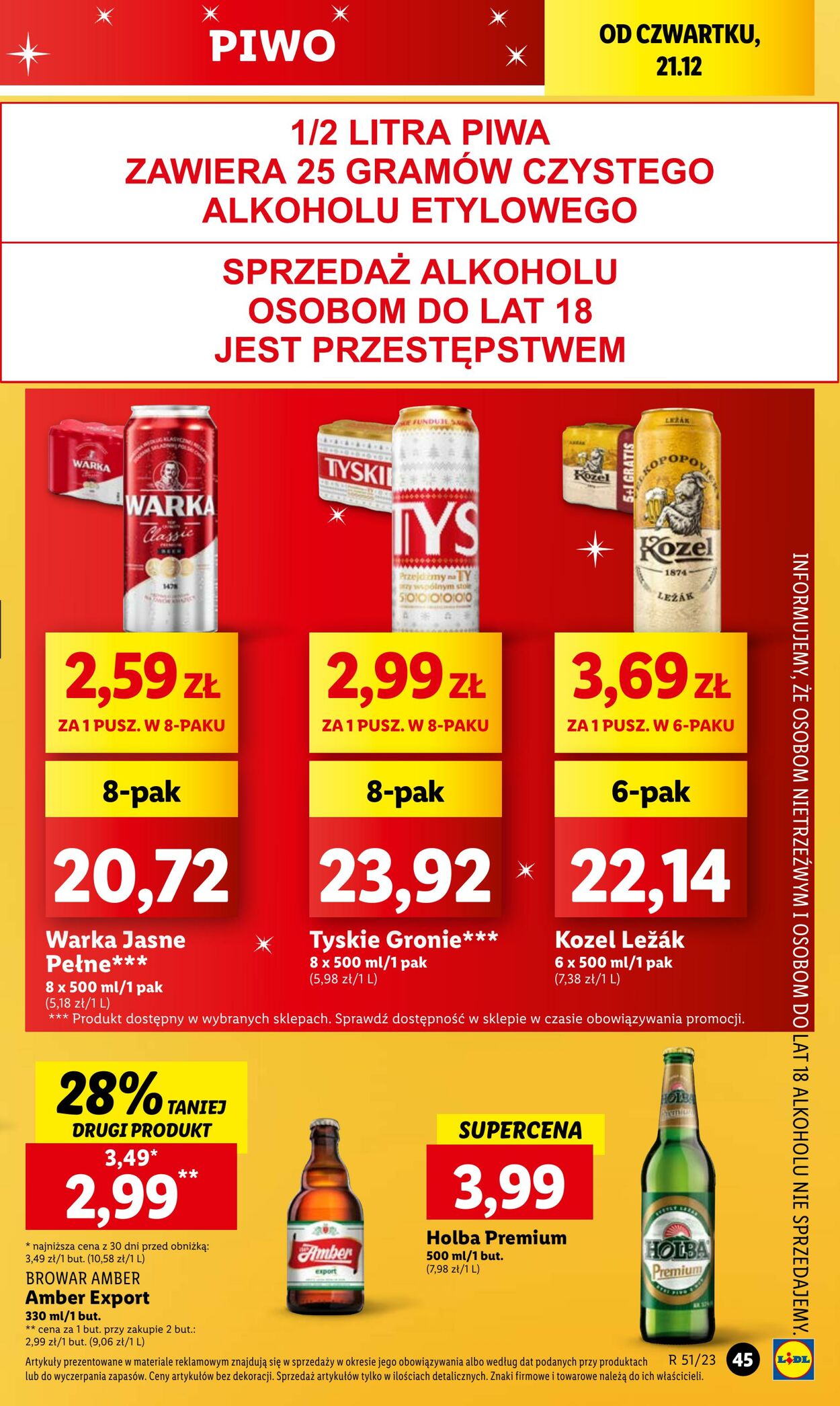 Gazetka Lidl 21.12.2023 - 23.12.2023