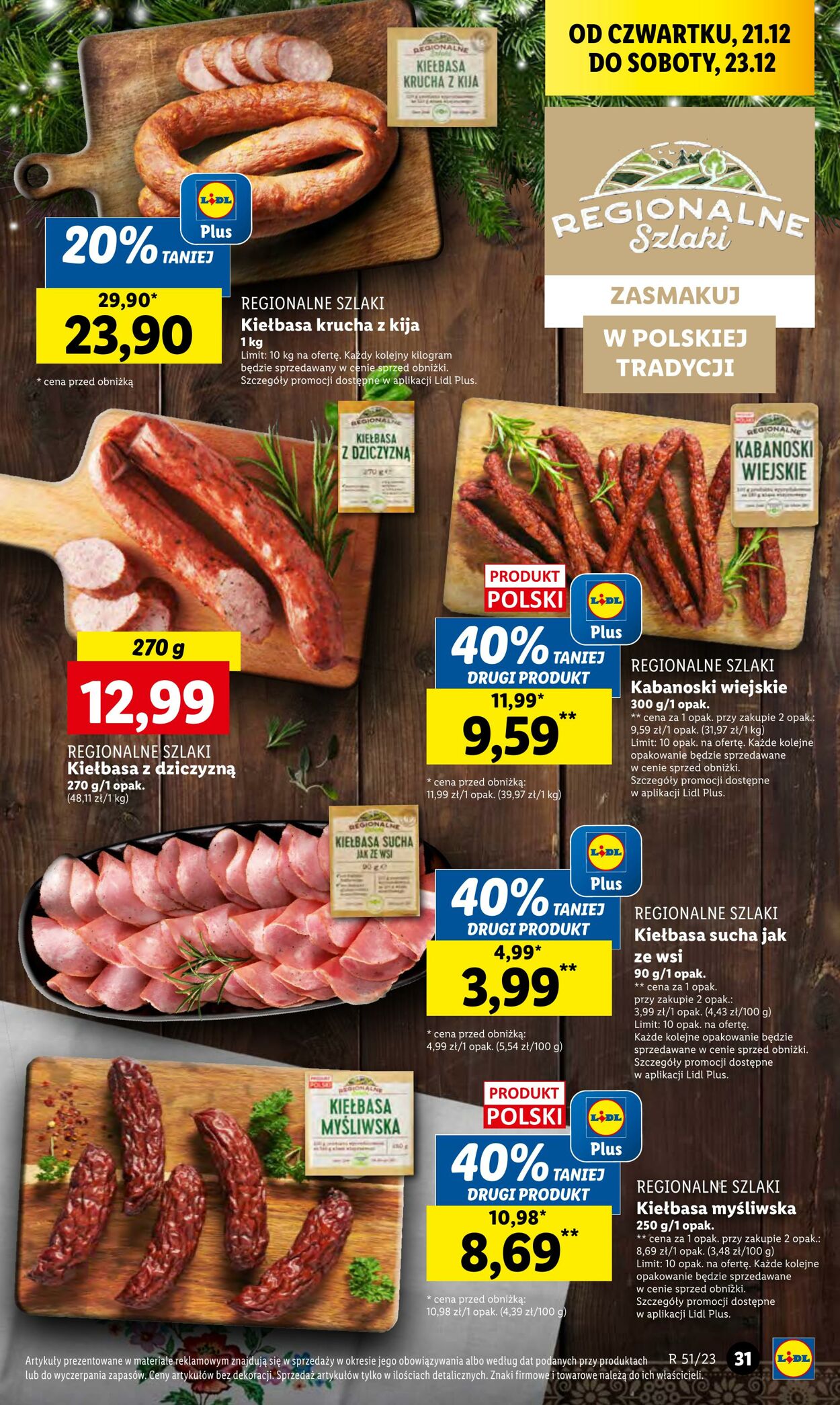 Gazetka Lidl 21.12.2023 - 23.12.2023