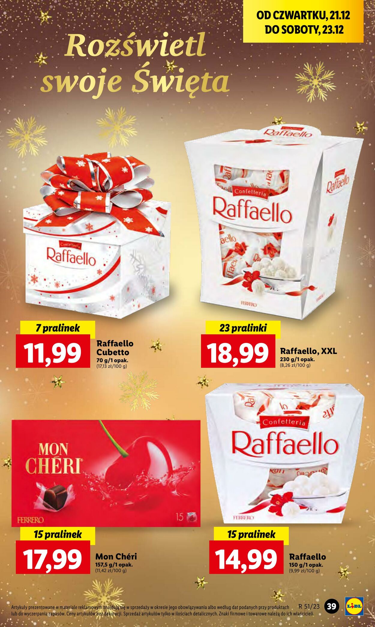 Gazetka Lidl 21.12.2023 - 23.12.2023